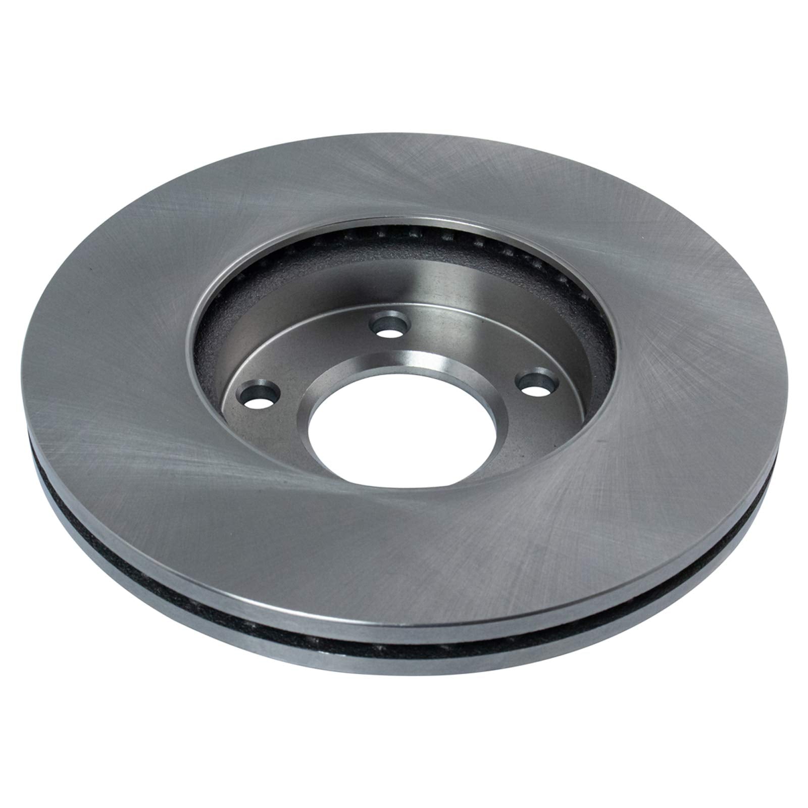 Trq Front Brake Pad & Rotor Kit Semi-Metallic Compatible With 2004-2013 Mazda 3