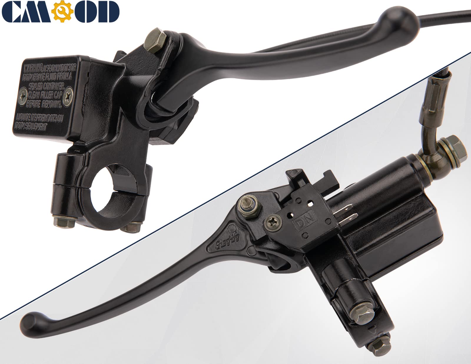 Front Disc Brake Master Cylinder Caliper Assembly For 50Cc 70Cc 90Cc 110Cc 125Cc Chinese Atv Ssr Dirt Bike Pit Bike Front Brake