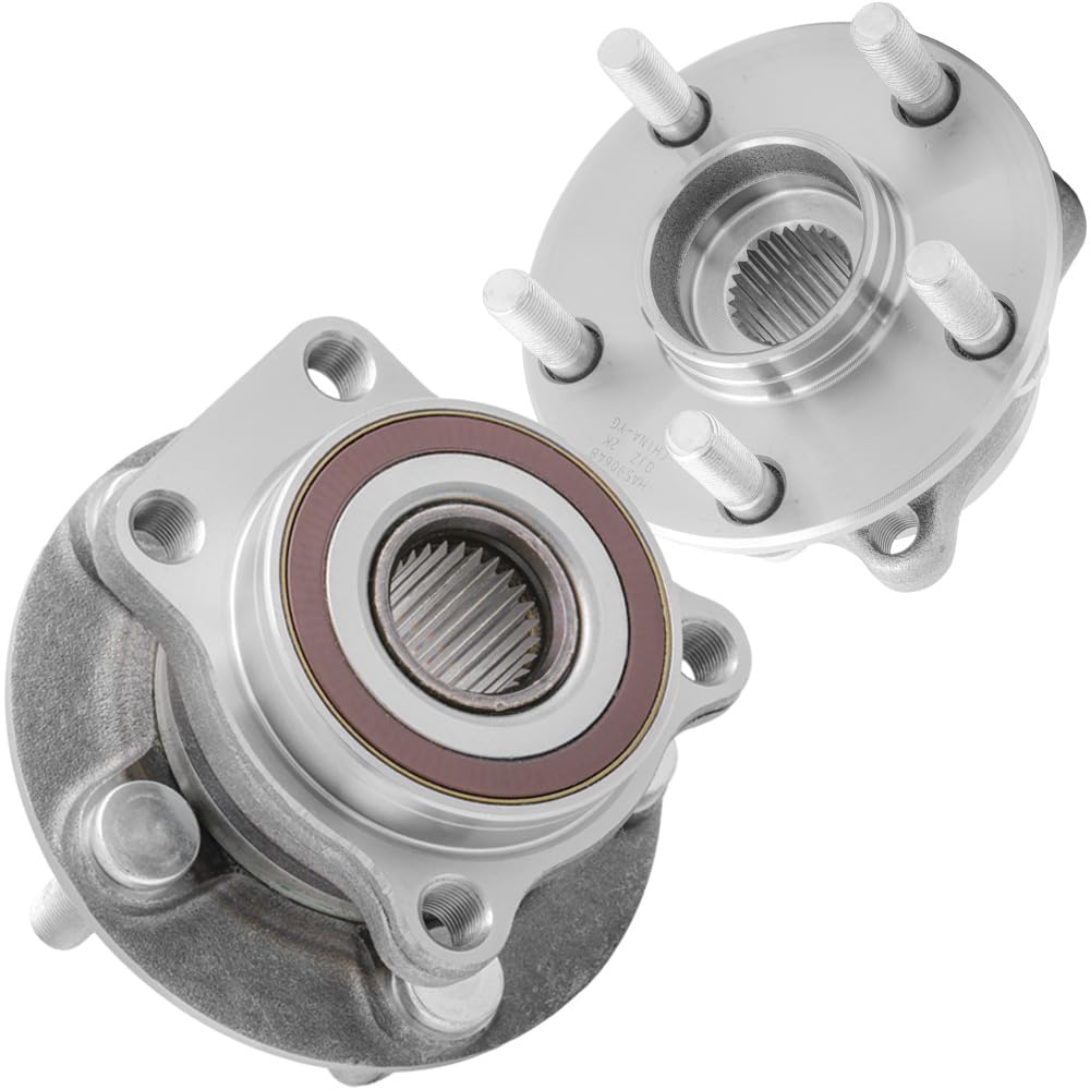 [2-Pack] HA590648 - Front Wheel Hub Bearing Assembly Compatible with 2014-2018 Subaru Forester, 2014-2015 Subaru XV Crosstrek, 2