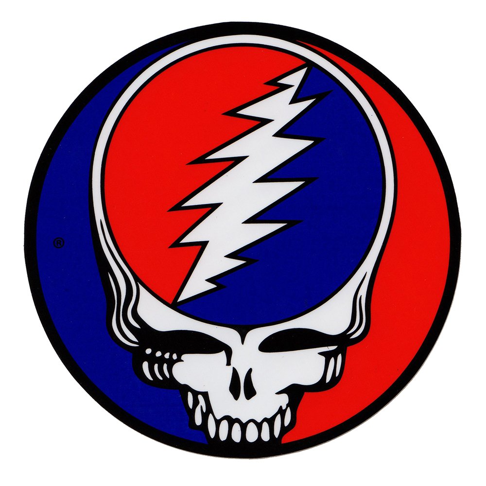 Grateful Dead Rock Band Vynil Car Sticker Decal - 4''