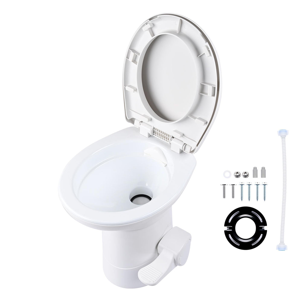 Yescom RV Gravity Flush Toilet, 20