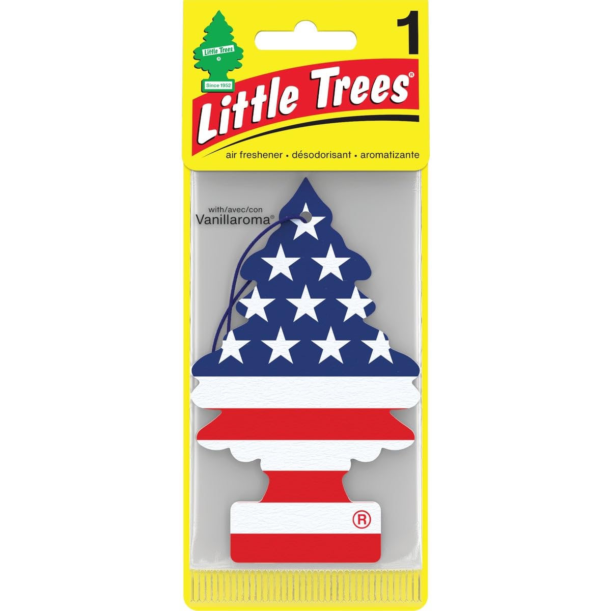 Little Trees Car Air Freshener | Hanging Paper Tree For Home Or Car | Vanillaroma