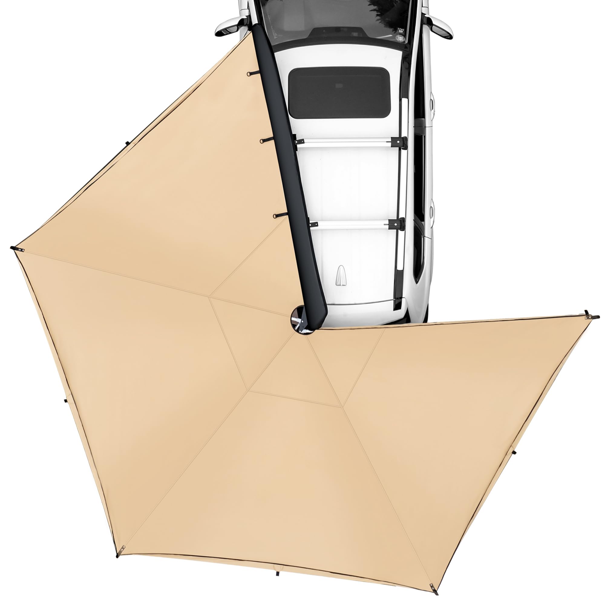 VEVOR 270 Vehicle Awning -Ultimate Sun Protection for SUVs, Trucks, and Vans - 270LTE Driver Side 270 Degree Awning