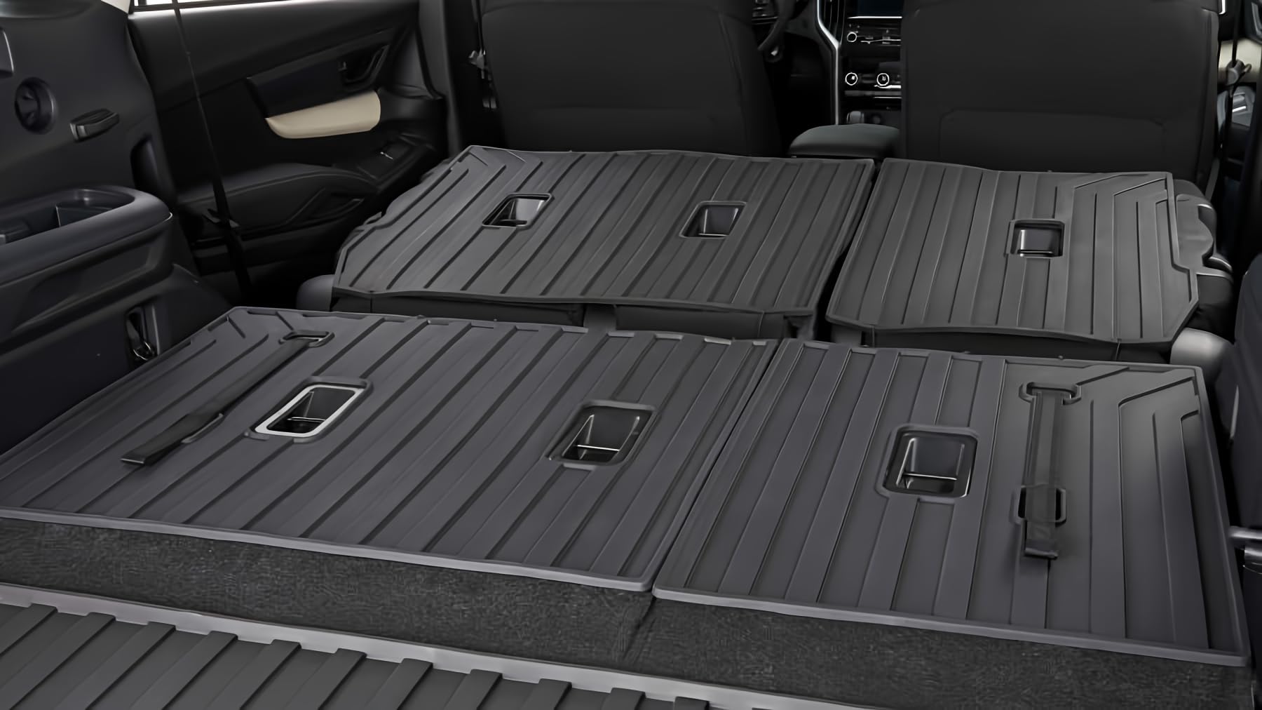 Subaru 2019-2024 Ascent Rear 3Rd Row Seatback Protector Black J501Sxc111 Genuine