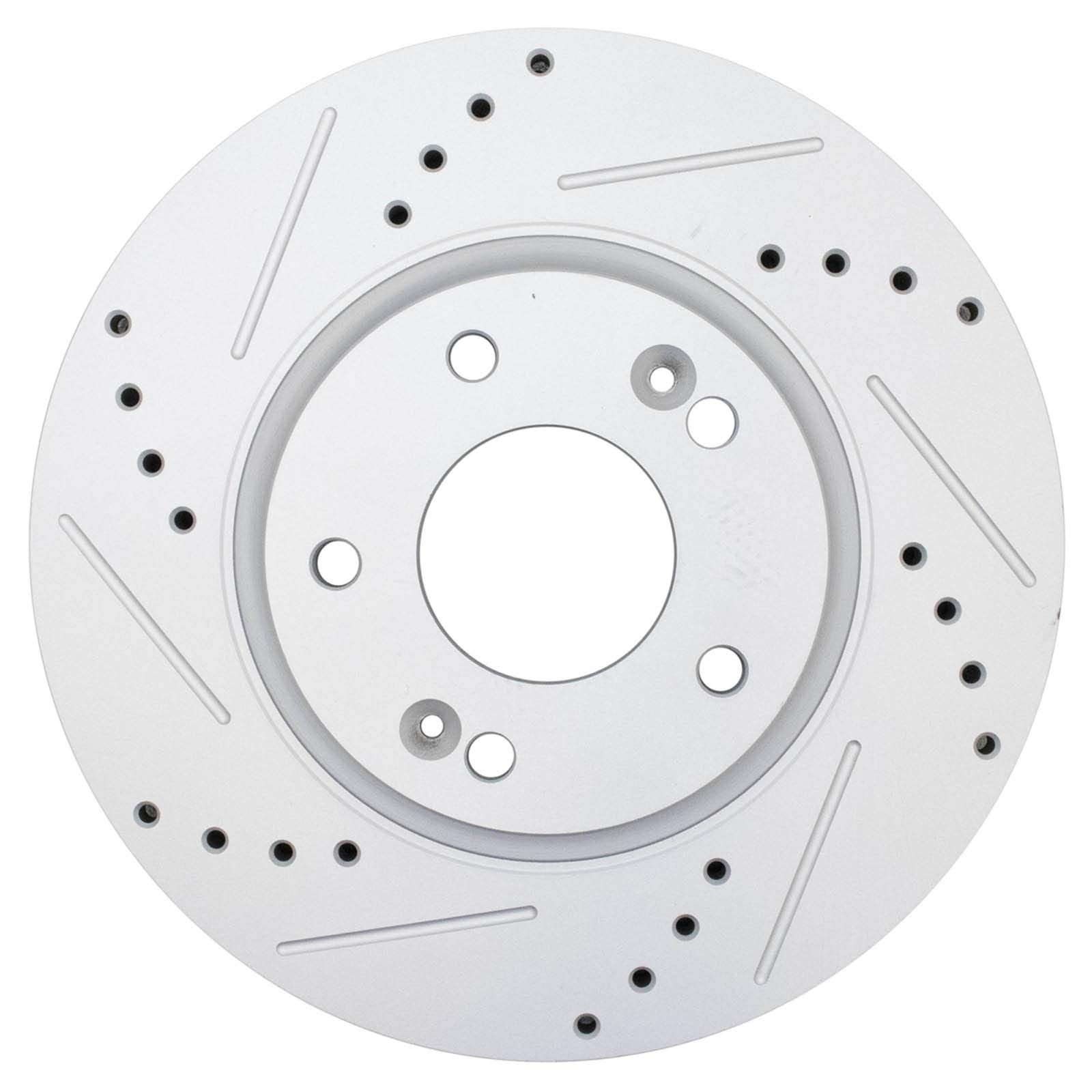 Trq Front Performance Brake Rotors Set Premium G-Coated Compatible With 2010-2012 Hyundai Santa Fe 2011-2013 Kia Sorento