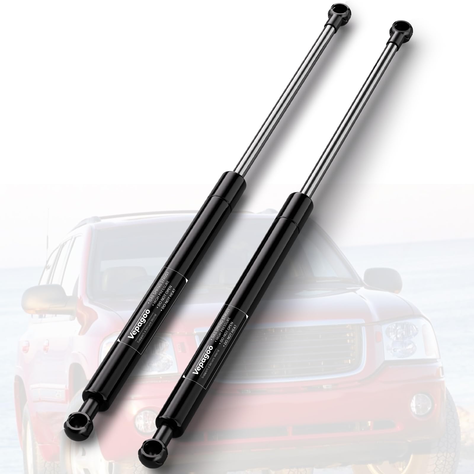 Vepagoo 4573 Rear Hatch Liftgate Gas Struts Shocks For 2002-2009 Chevrolet Trailblazer/Gmc Envoy/Isuzu Ascender/Oldsmobile Brava