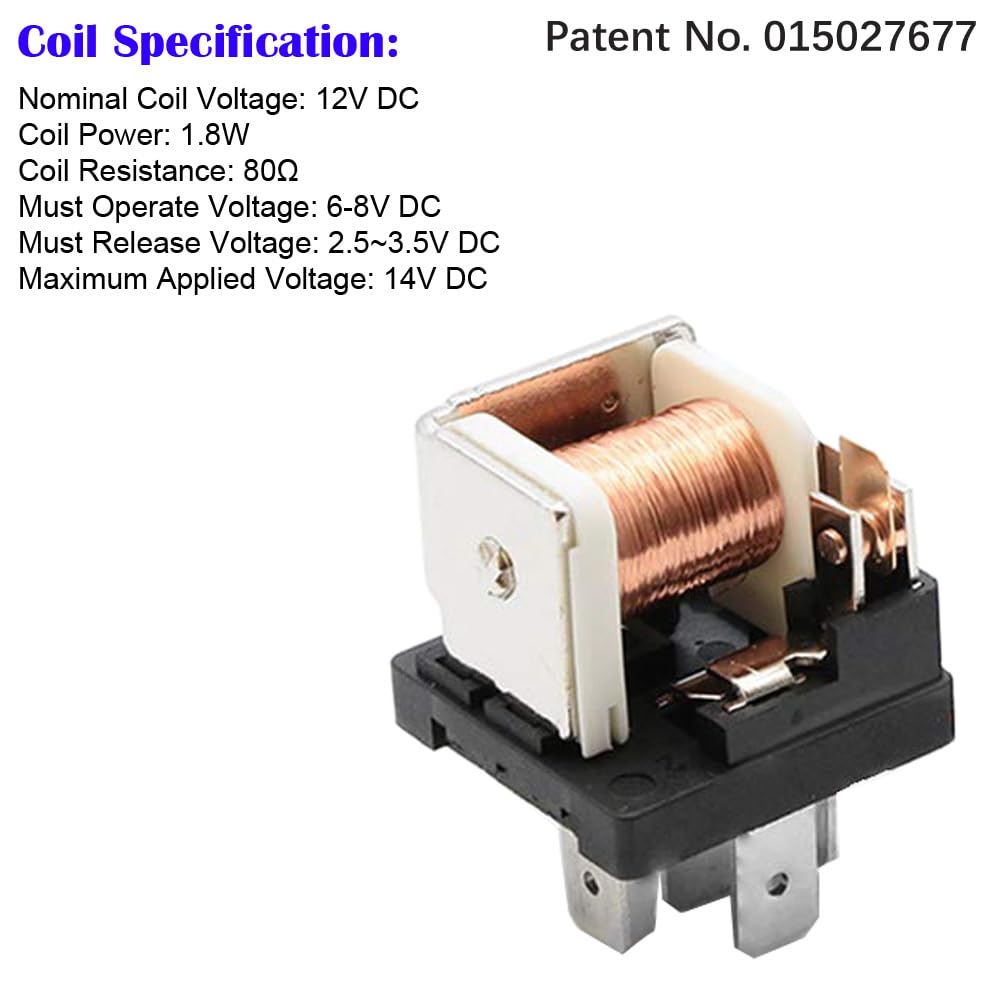 Gebildet 12V Fuse Relay Box With 6 Relays And 11 Way Atc/Ato Blade Fuses, Pre-Wired Fuse And Relay Box 12 Vlot Relay Fuse Box Bl