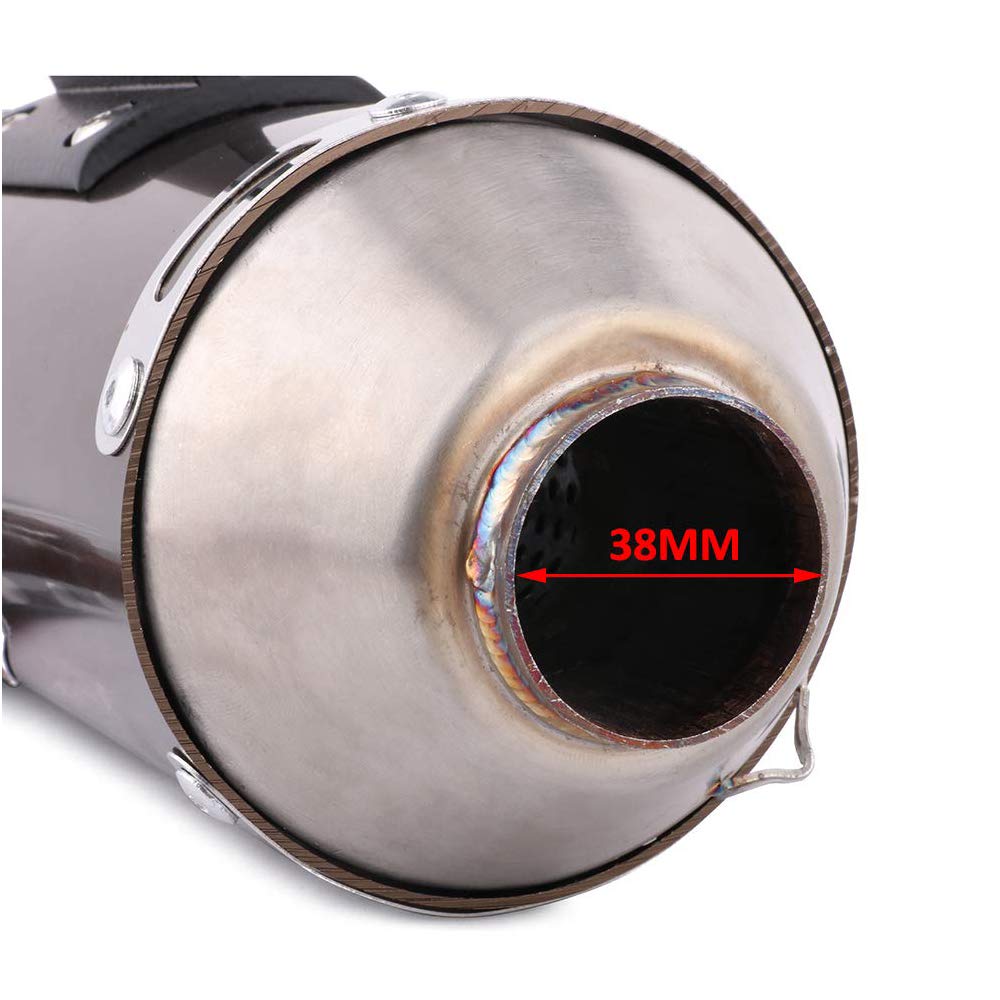 Jfg Racing Full Slip On Exhaust Muffler - Complete Exhaust For For Crf230F 2003 2004 2005 2006 2007 2008 2009 2010 2011 2012 201