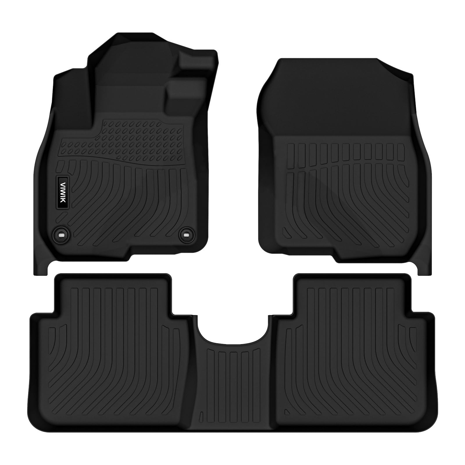 VIWIK Floor Mats for Honda CR-V 2017-2022 Car Mats All Weather Custom Floor Liners Full Set Include 1st and 2nd Row Front & Rear