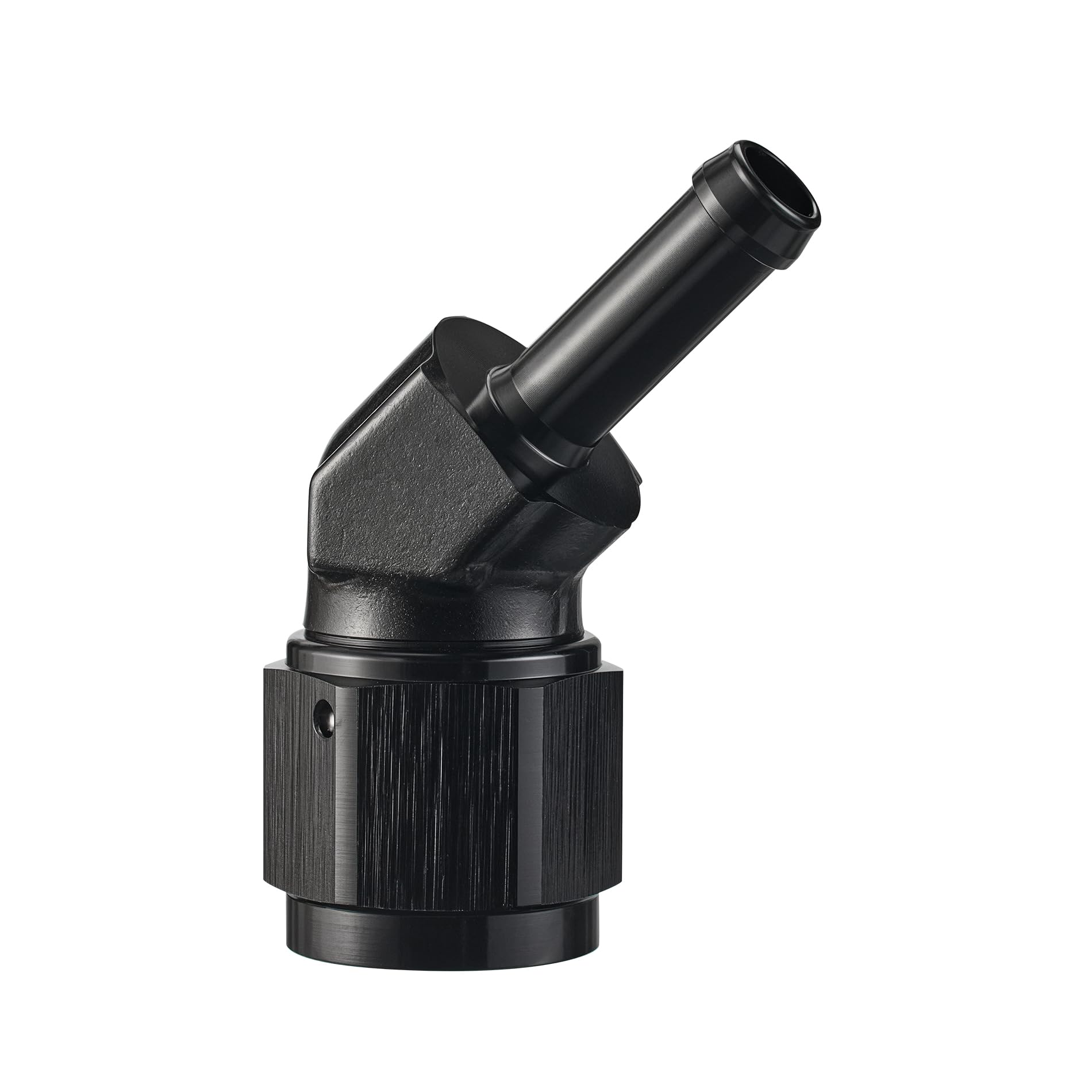 Evil Energy 8An Female To 5/16'' Barb Hose Fitting 45 Degree Swivel