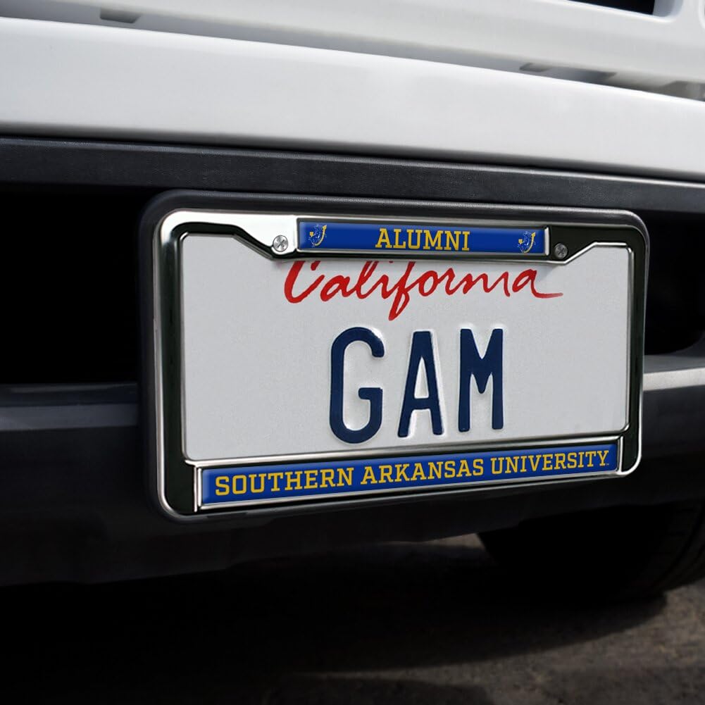 Southern Arkansas University Alumni Full Size Standard License Plate Metal Frame
