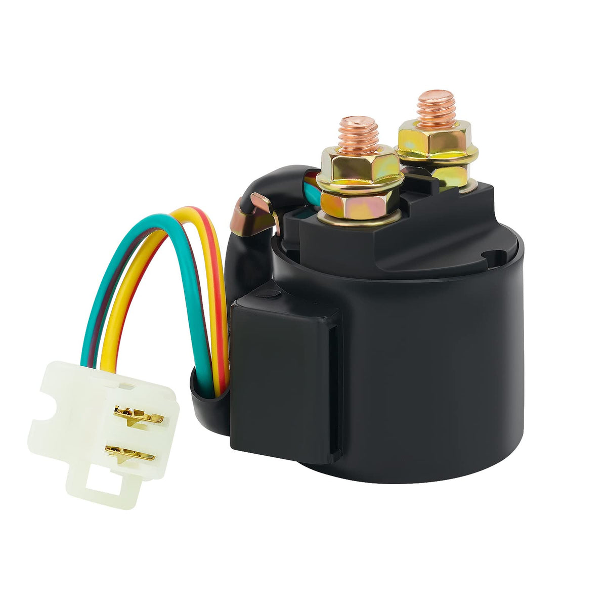AHL Starter Solenoid Relay for Yamaha Grizzly 600 YFM600 595cc Engine 1998 1999 2000 2001/YFM400 Kodiak 400 1993-1999/TTR250 TTR