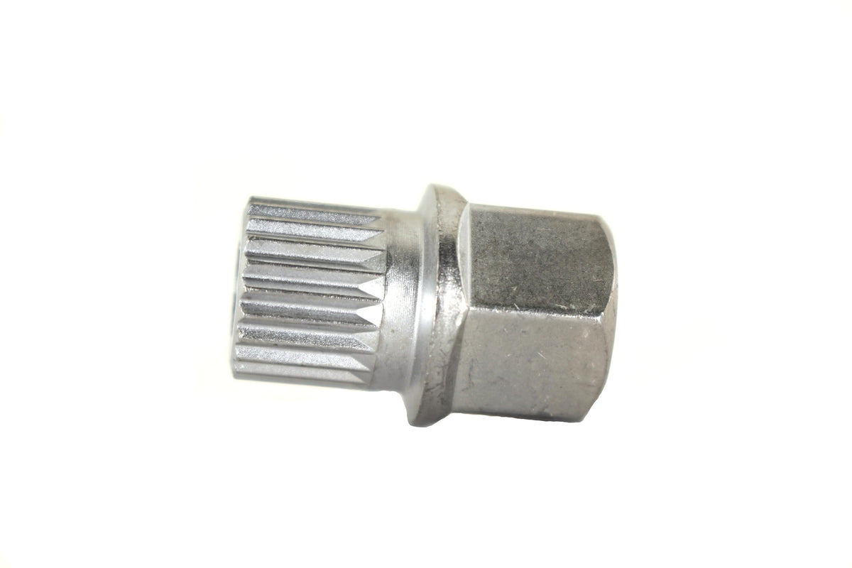 Temo 38/22Pt Wheel Lock Nut Screw Removal Key Anti-Theft Lugnut Socket S3054 For Bmw Vehicles