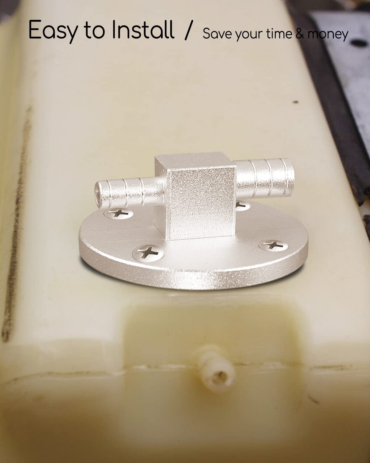 Tikscience Billet Fuel Pickup Gas Pump Tank Fit For Yamaha Rhino 660 Carb Models Only, 6061-T6 Aluminium Oil Pump Tank