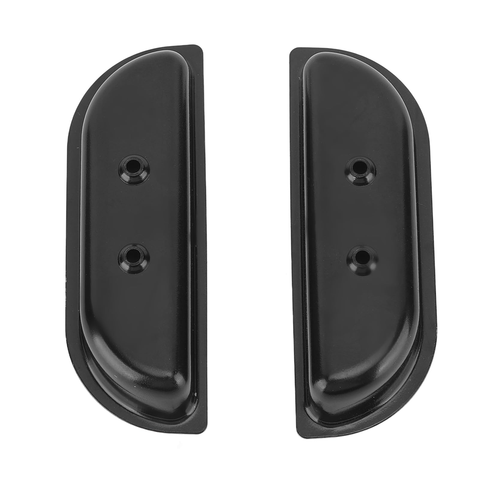 Door Panel Arm Rest Cups,1Pair Door Panel Arm Rest Cups Metal Cup Holder Replacement For Ford Truck F-100 1973 To 1979 Black