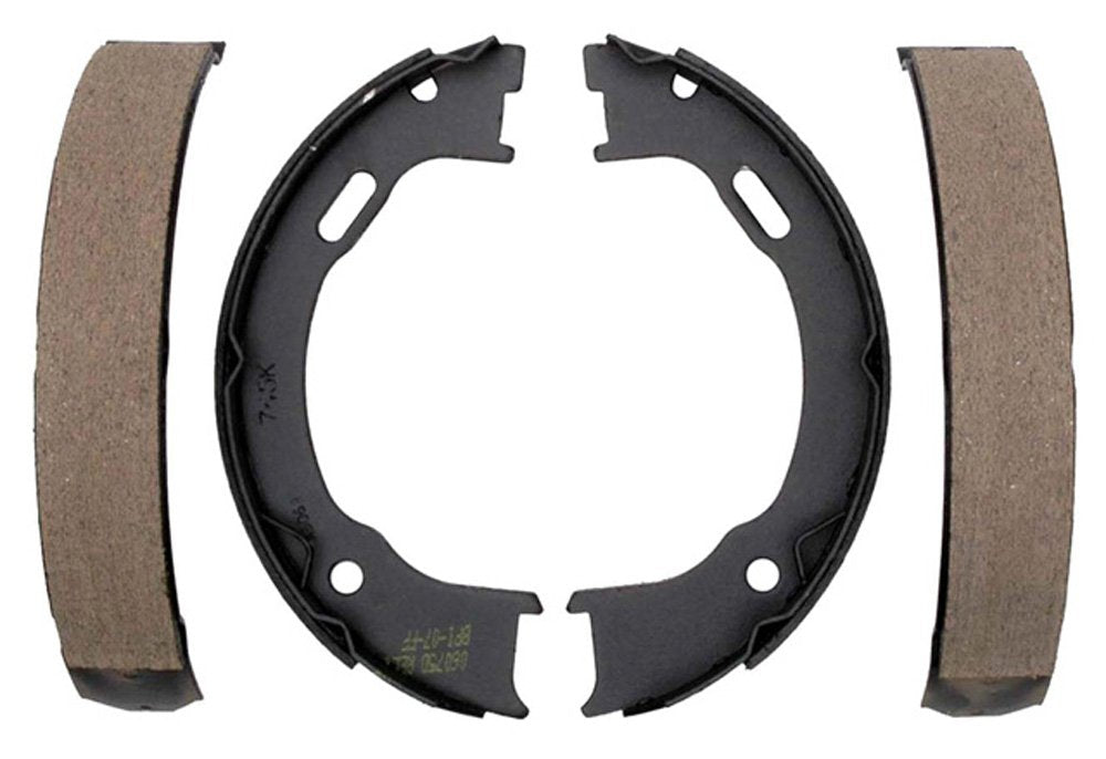 Raybestos Element3 Replacement Drum-in-Hat Rear Parking Brake Shoes Set - For Select Year Ford, Jeep, Lincoln and Mercury Models (745PG)