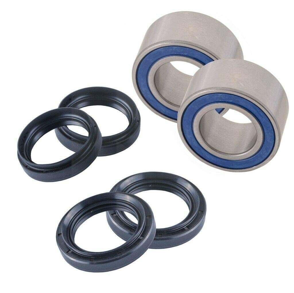 East Lake Axle front wheel bearings & seals kit for Kawasaki Bayou 400 1993-1999