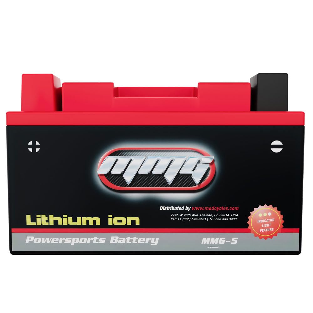 Mmg Lithium Ion Sealed Battery 12V 280 Cca Motorcycle Scooter Atv For Ytz10S Ytz12S Ytz14S Yt12B Bs (Mmg5)
