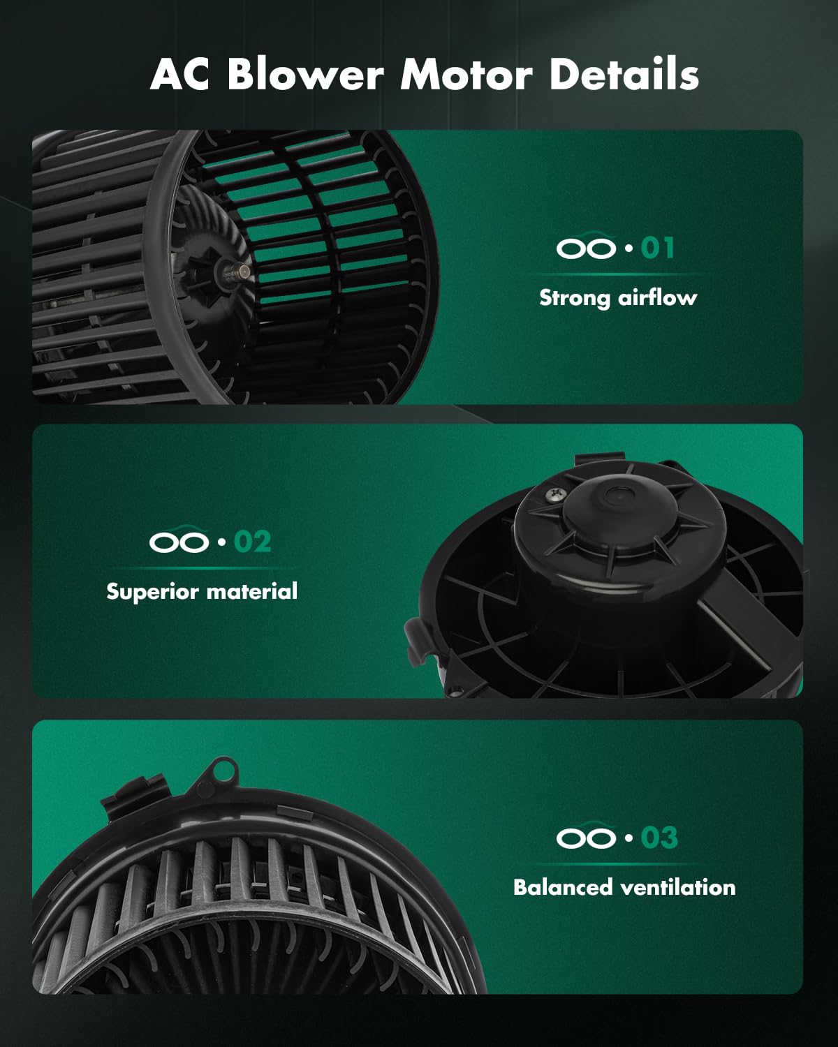 Scitoo Hvac Heater Blower Motor With Fan Cage Front 700304 For Nissan For Nv200 L4 2.0L 2013 2014 2015 2016 2017 2018 2019 2020