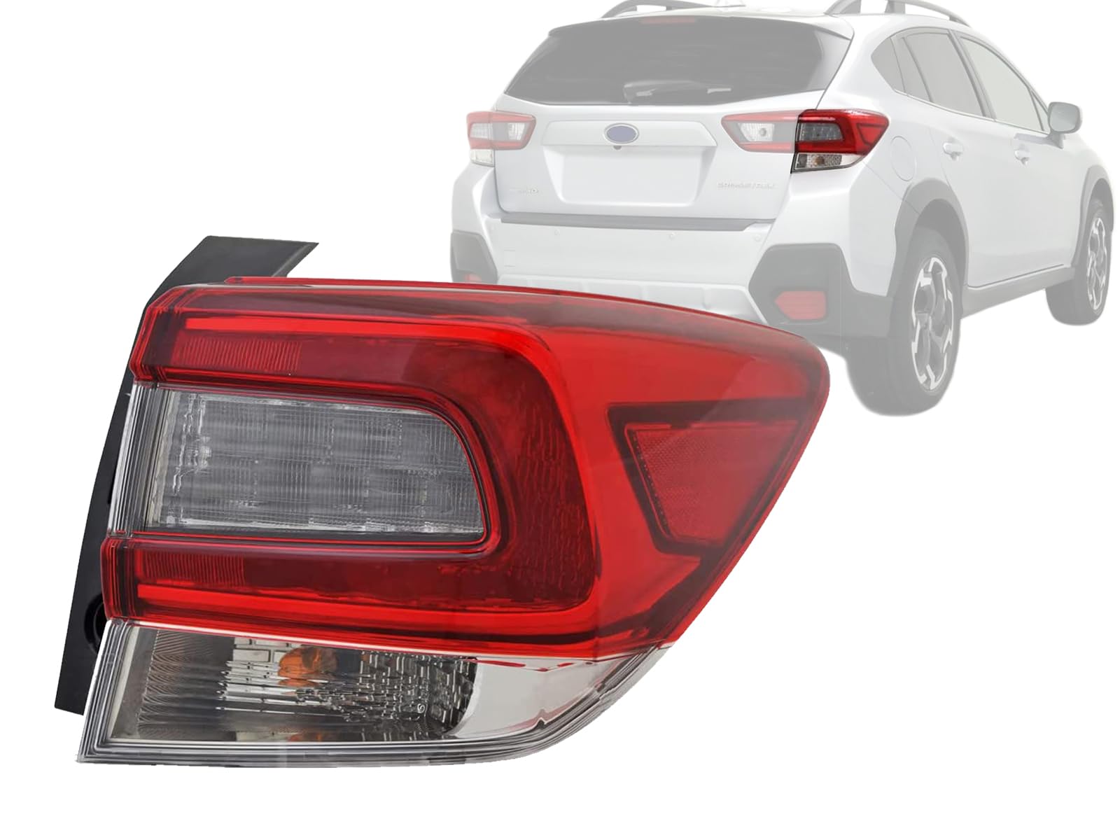 Auto Parts Avenue APA Replacement Tail Light Rear Lamp for 2020 2021 2022 2023 Crosstrek/Impreza Wagon with Bulbs Outer Passenge