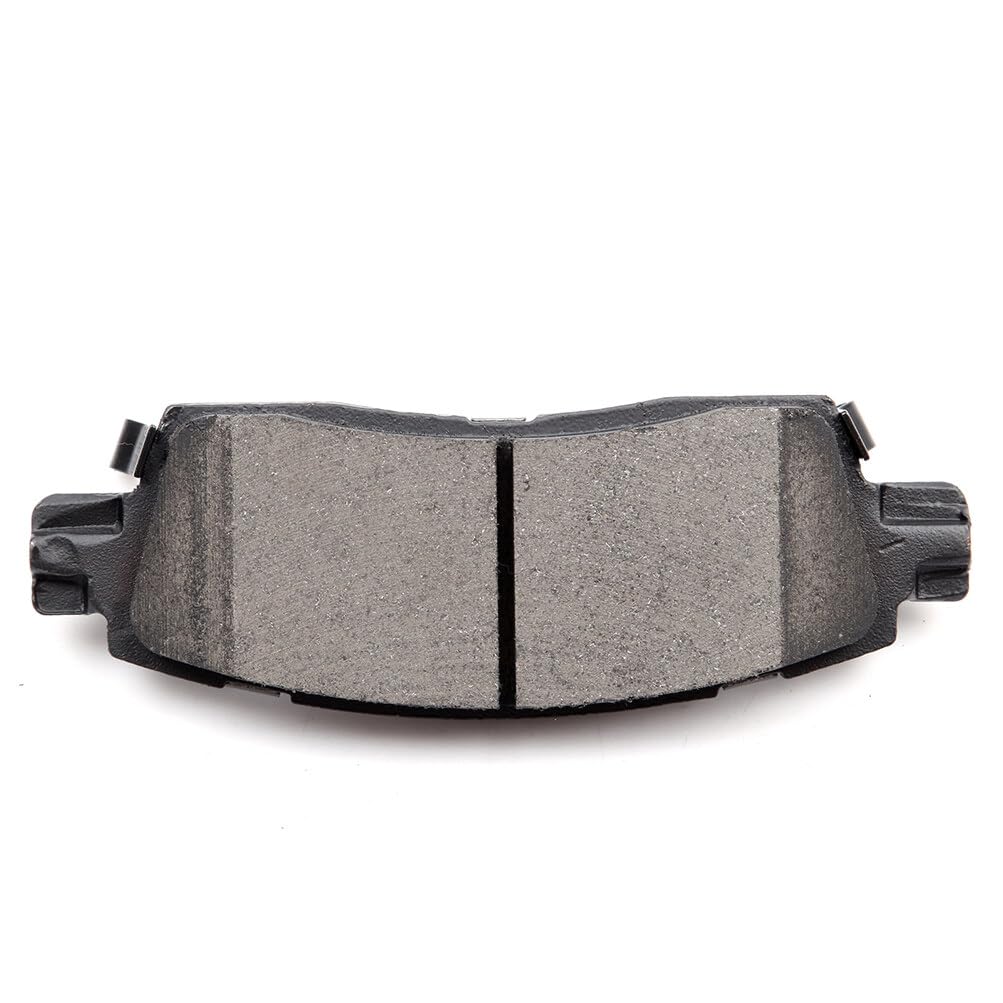 Eccpp D882-7759 D883-7760 Front Semi Metallic & Rear Ceramic Disc Brake Pad Set Fit For Buick Rainier 2004-2005,For Chevrolet Ss