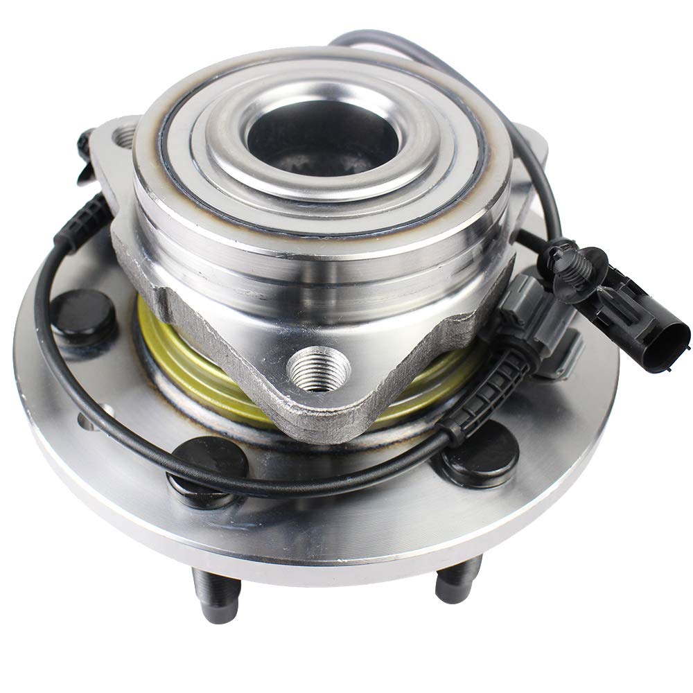 Macel 515096 Front Wheel Hub Bearing Assembly Compatible With Chevy Tahoe, Silverado 1500, Suburban 1500, Avalanche, Cadillac Escalade Esv Ext, Gmc Yukon Sierra 1500, Xl 1500, 6 Lugs W/Abs