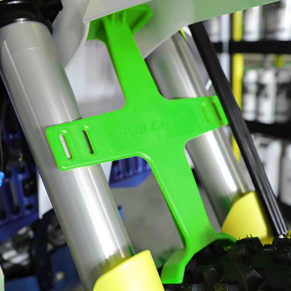 Universal Motorcycle Fork Guard Suspension Support Brace Transportation Tool Tie Down Seal Saver Protection Plastic For Dirt Bik