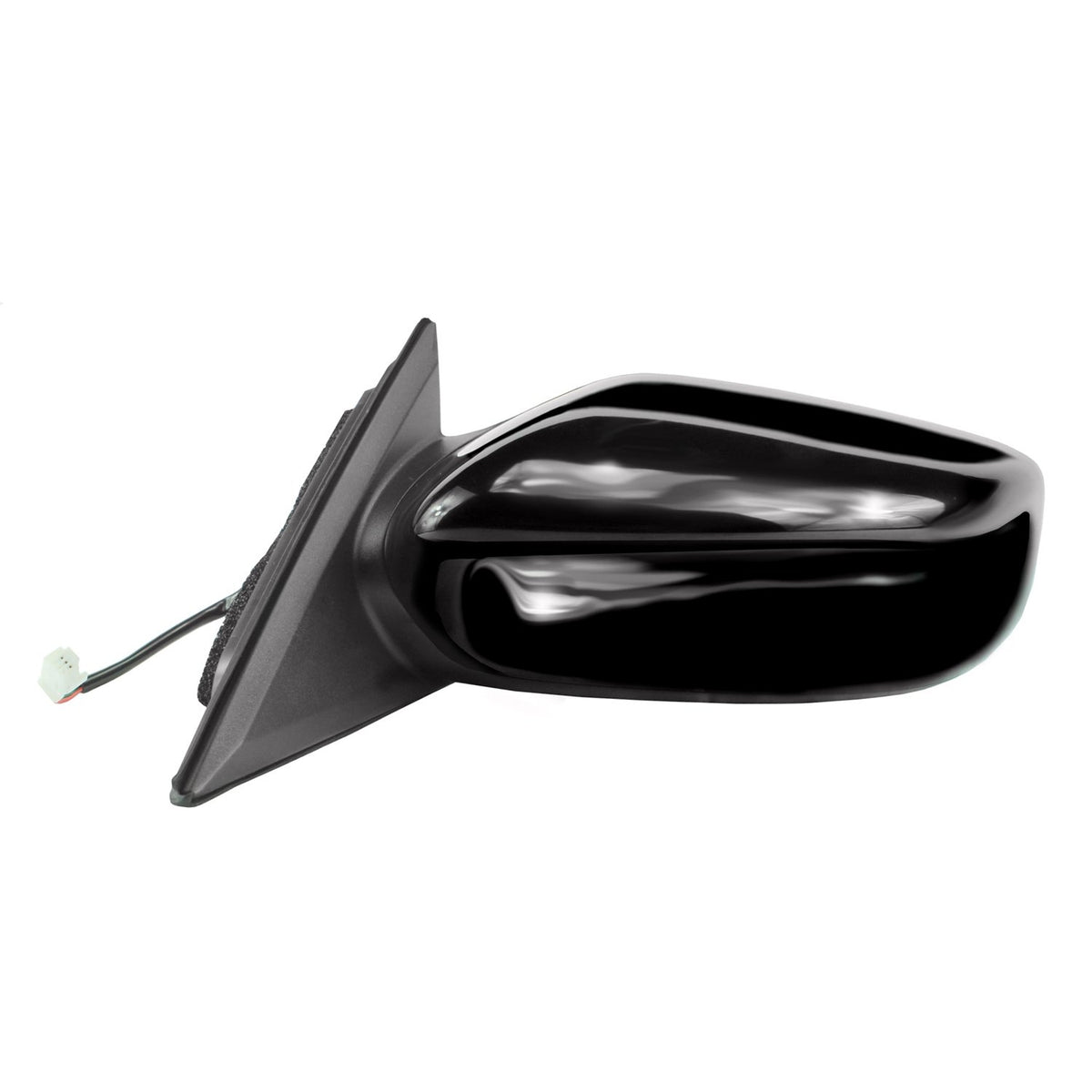 Fit System - 68606N Driver Side Mirror for Nissan Altima Sedan, Textured Black w/PTM Cover, w/o Turn Signal, Non-Foldaway, Power