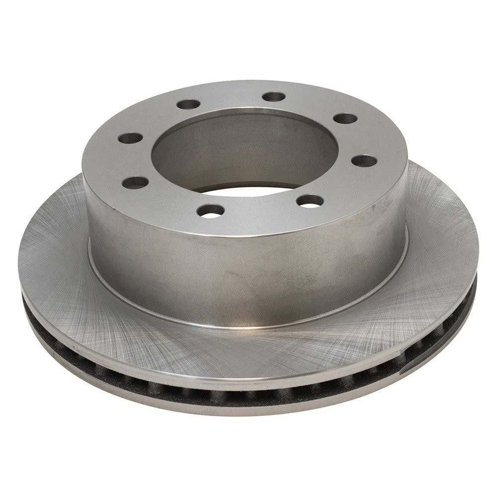 Trq Rear Brake Rotors Set Vented Compatible With 2003-2007 Ford E-250 1999-2002 E-250 Econoline 2002 E-450 Econoline Super Duty