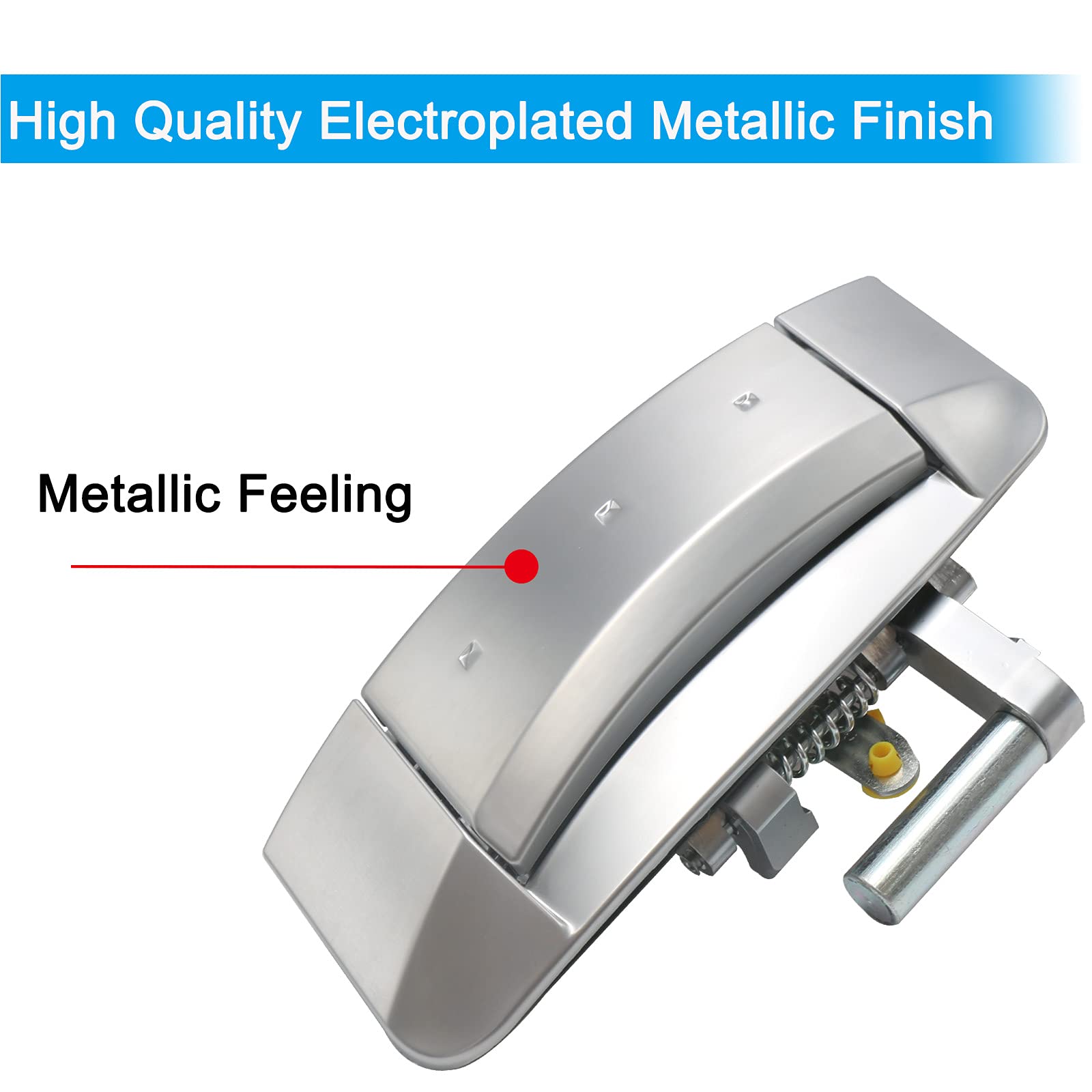 Apperfit Exterior Door Handle Right Passenger Side For 350Z 2003 2004 2005 2006 2007 2008 2009 Replaces 80606-Cd01E, 80606-Cd00E