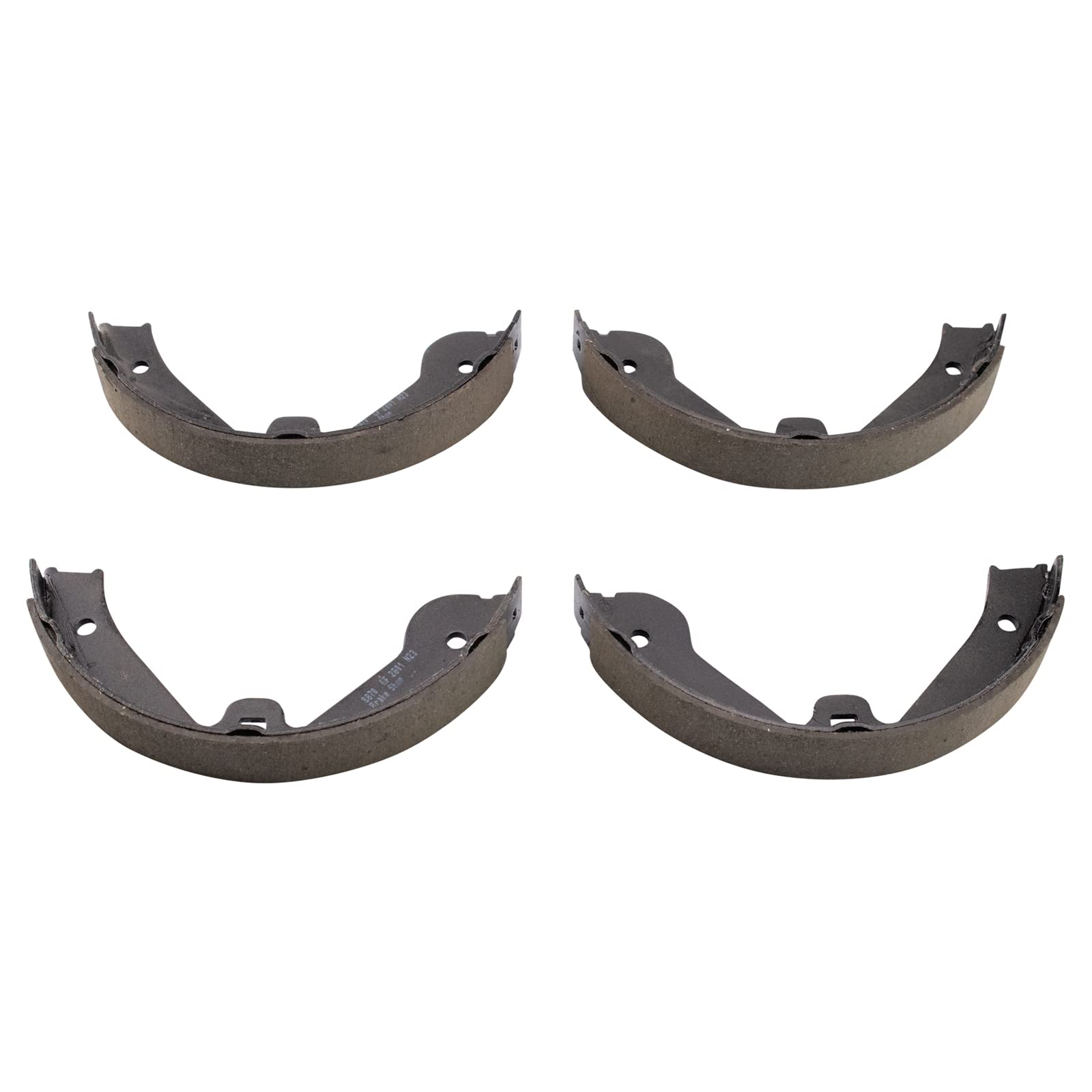 Trq Rear Brake Pad & Rotor Kit Brake Pads Brake Rotor Parking Brake Shoe Set Ceramic Compatible With 2007-2015 Audi Q7 2003-2010