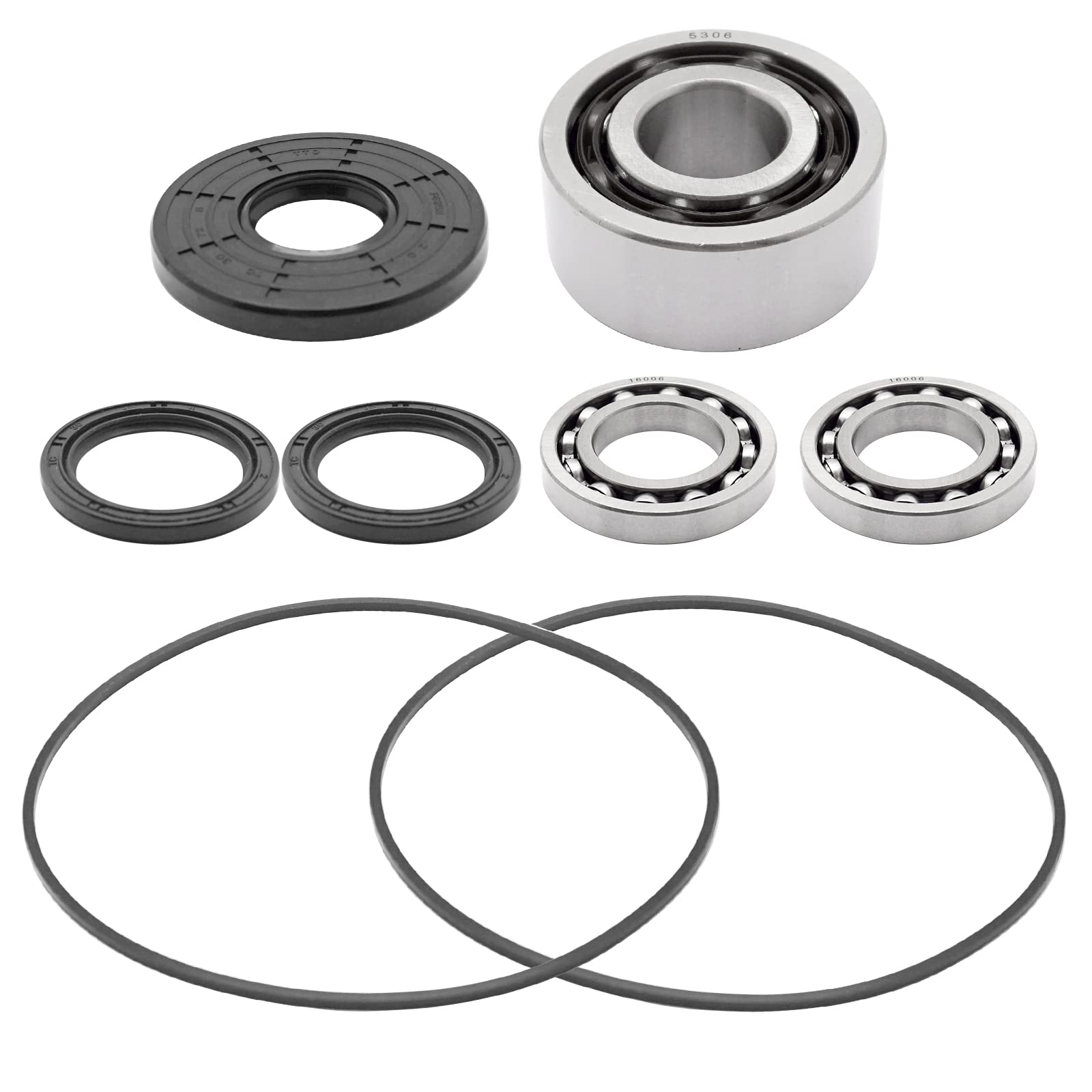 Front GearCase Differential Bearing Seal Kit for Polaris RZR 1000 900 800 570 Ranger 1000 900 570 500 Diesel ACE 900 570 500 325