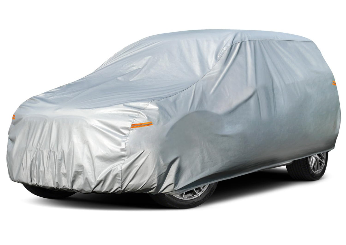 Kayme Large Suv Car Cover Waterproof All Weather, Outdoor Full Size Suv Cover Rain Sun Uv Protection, Universal Fit Chevrolet Ch