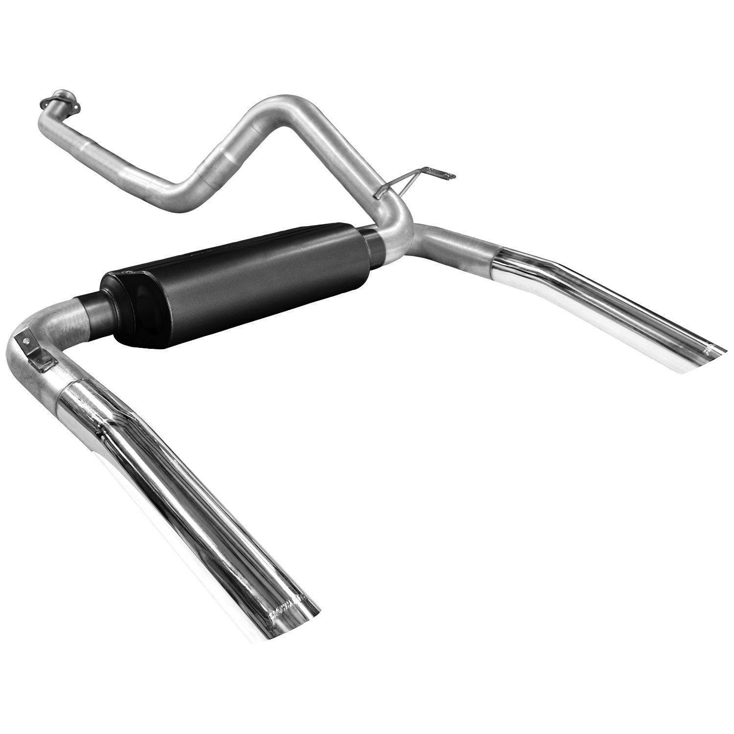 Flowmaster 17233 American Thunder Cat-Back Exhaust Kit 3 Inch Aluminized Steel Polished 304 Stainless Tips Compatible with 1986-