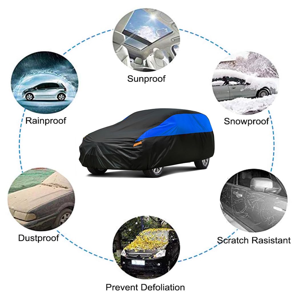 Gunhyi Car Cover For Coupe Sport Car Waterproof All Weather, Suitable For Bmw Z3, Honda S2000, Mazda Miata/Mx-5, Saturn Sky, Pon