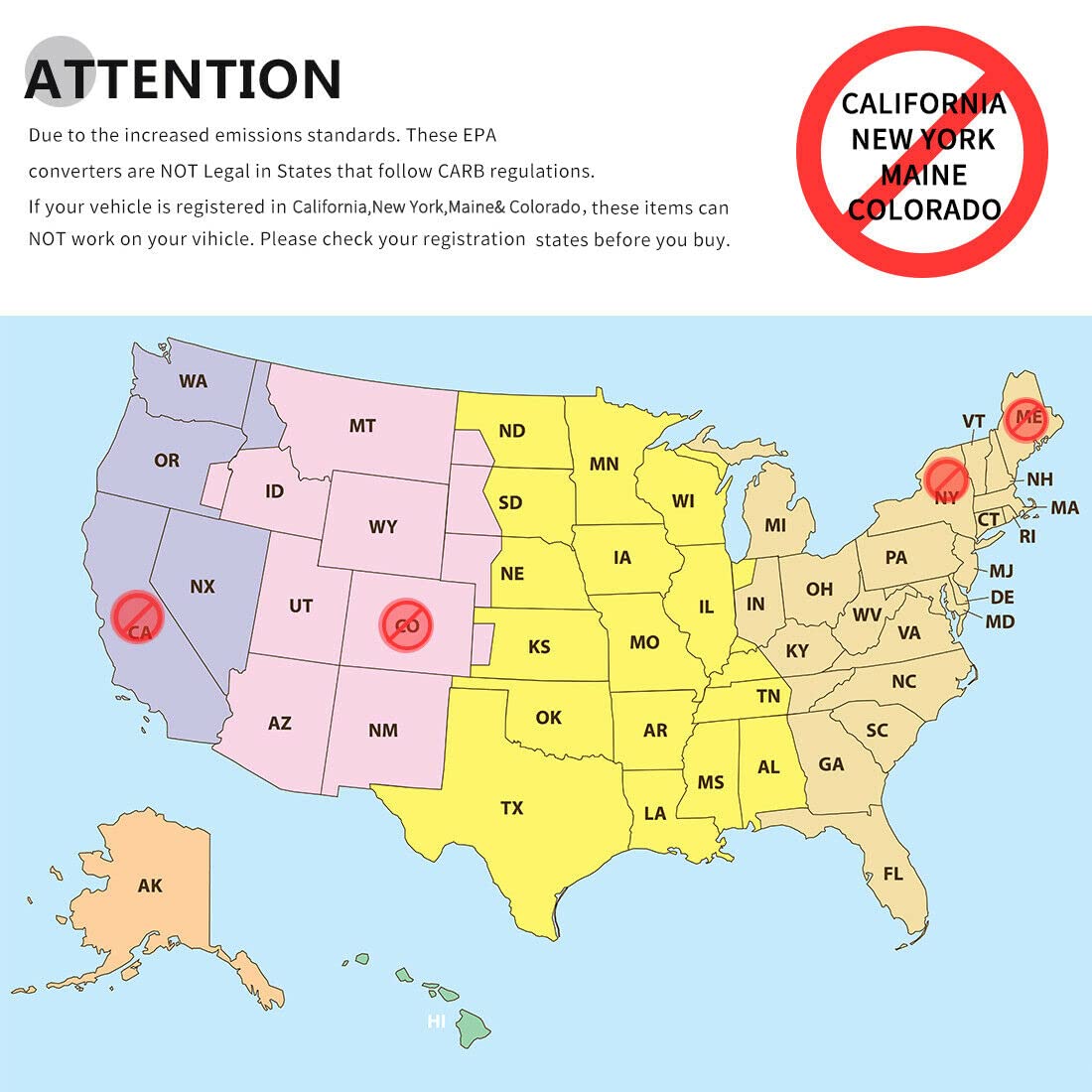 NEWZQ Manifold Catalytic Converter Compatible with Ni-ssan Rogue 2008-2014 Rogue Select 2014-2015 4 Cyl 2.5L 16593 327-50403 327