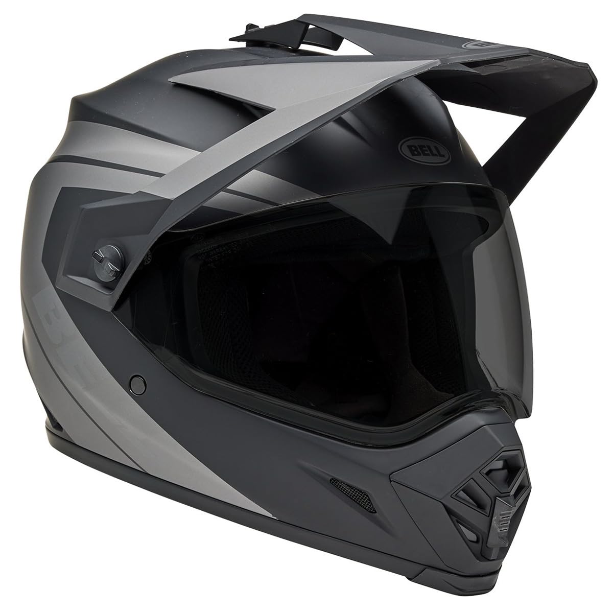 Bell Mx-9 Adventure Mips Dirt Helmet (Matte Blackout Black/Gray - Large)