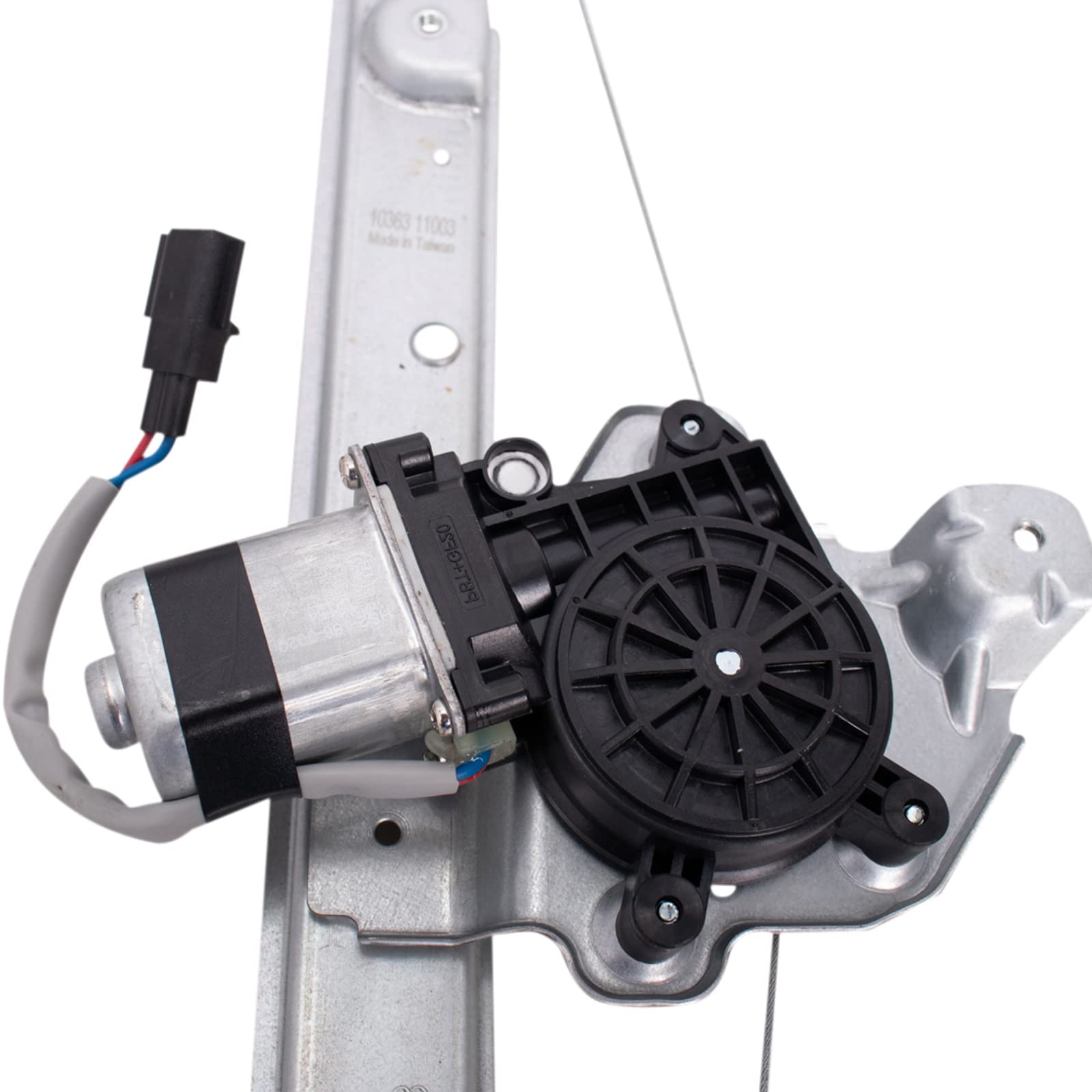 Trq Rear Right Power Window Regulator & Motor Assembly Passenger Side Compatible With 2005-2010 Chrysler 300 2006-2010 Dodge Cha