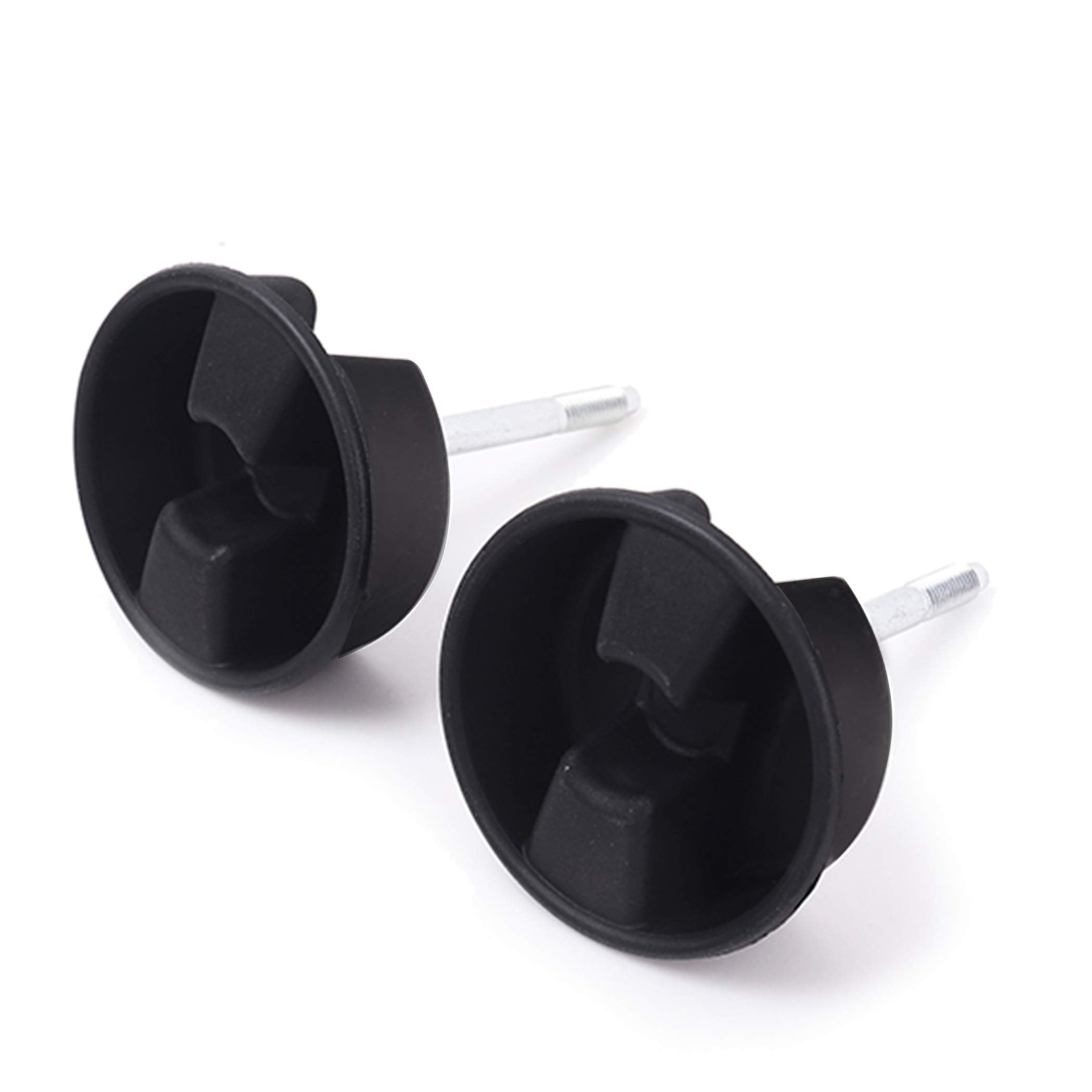 (2-Pack) Hardtop Top Targa Mounting Knob Screw | Compatible With 07-19 Wrangler | Perfect For Jk 2Dr And Unlimited 4Dr | 1Cj57Dx9Ac/1Cj57Dx9Ad/99172/1Cj57Dx9