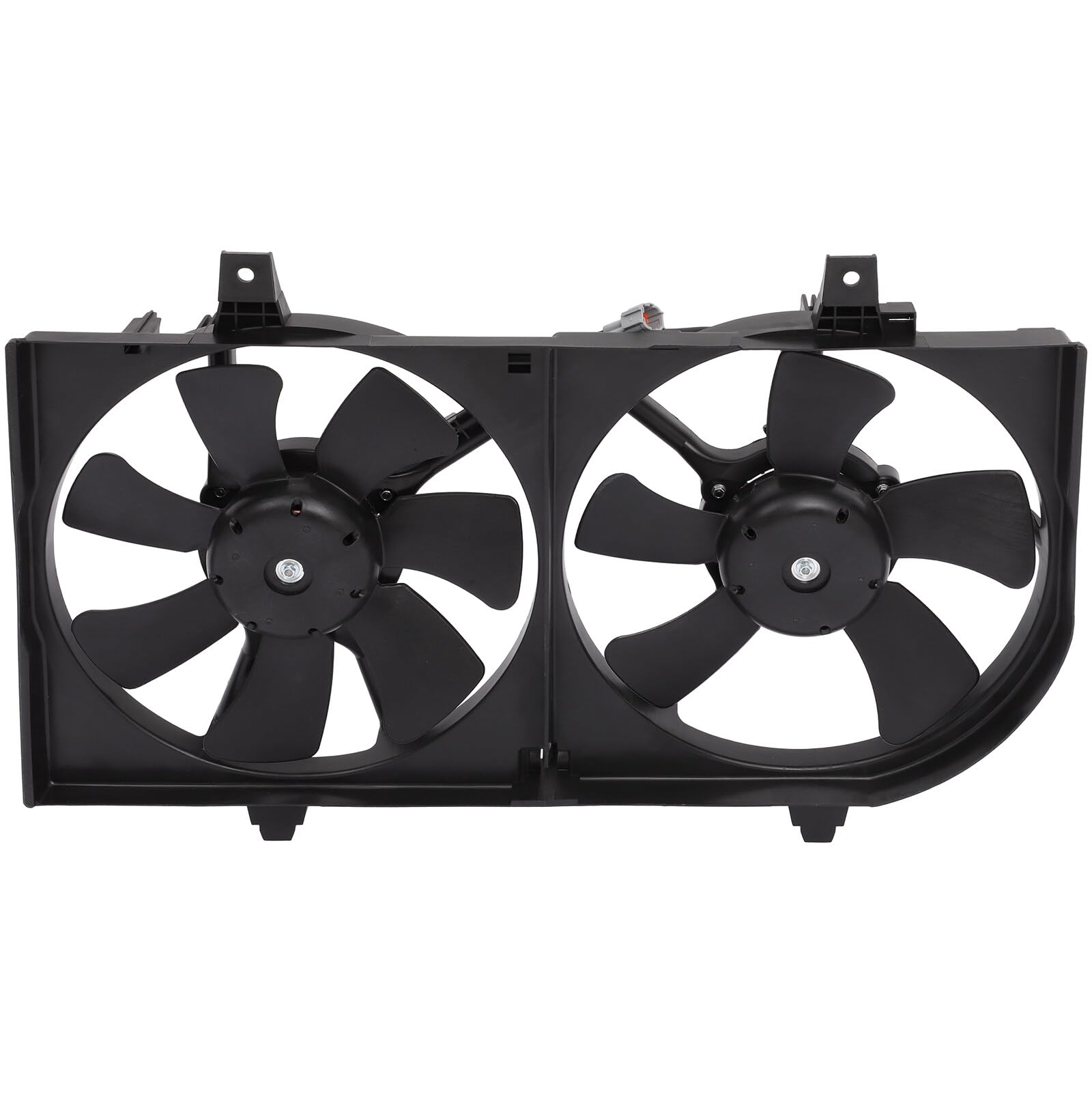 SCITOO 620730 Dual Radiator Condenser Fan Compatible for 2002-2006 for Nissan Sentra 1.8L