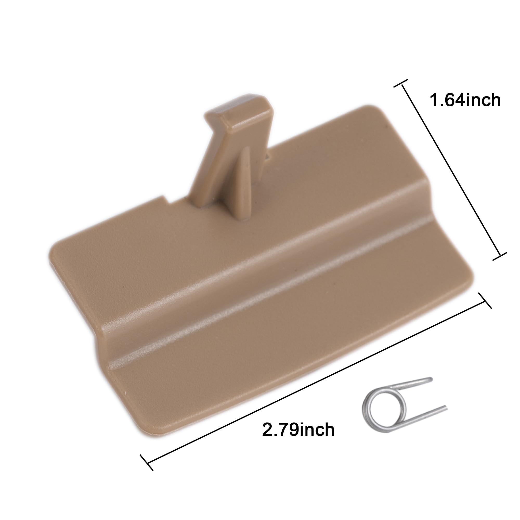 Rldym Center Console Jump Seat Lid Latch BL34-18672A66 Compatible with 2010-2018 Ford F150 (Beige)