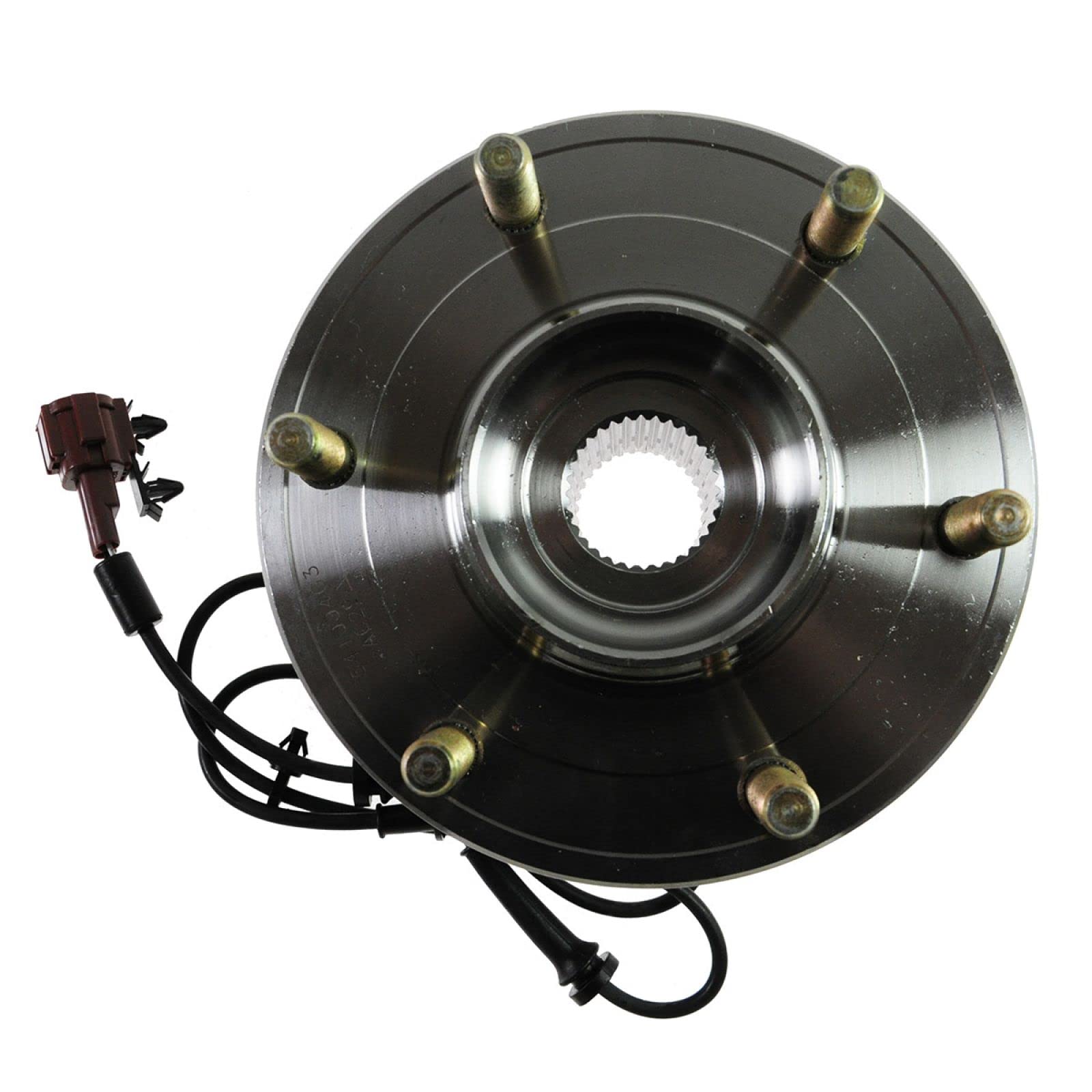 Trq Rear Wheel Bearing & Hub Assembly With Abs Sensor Compatible With 2004-2010 Infiniti Qx56 2005-2012 Nissan Armada 2004 Pathf