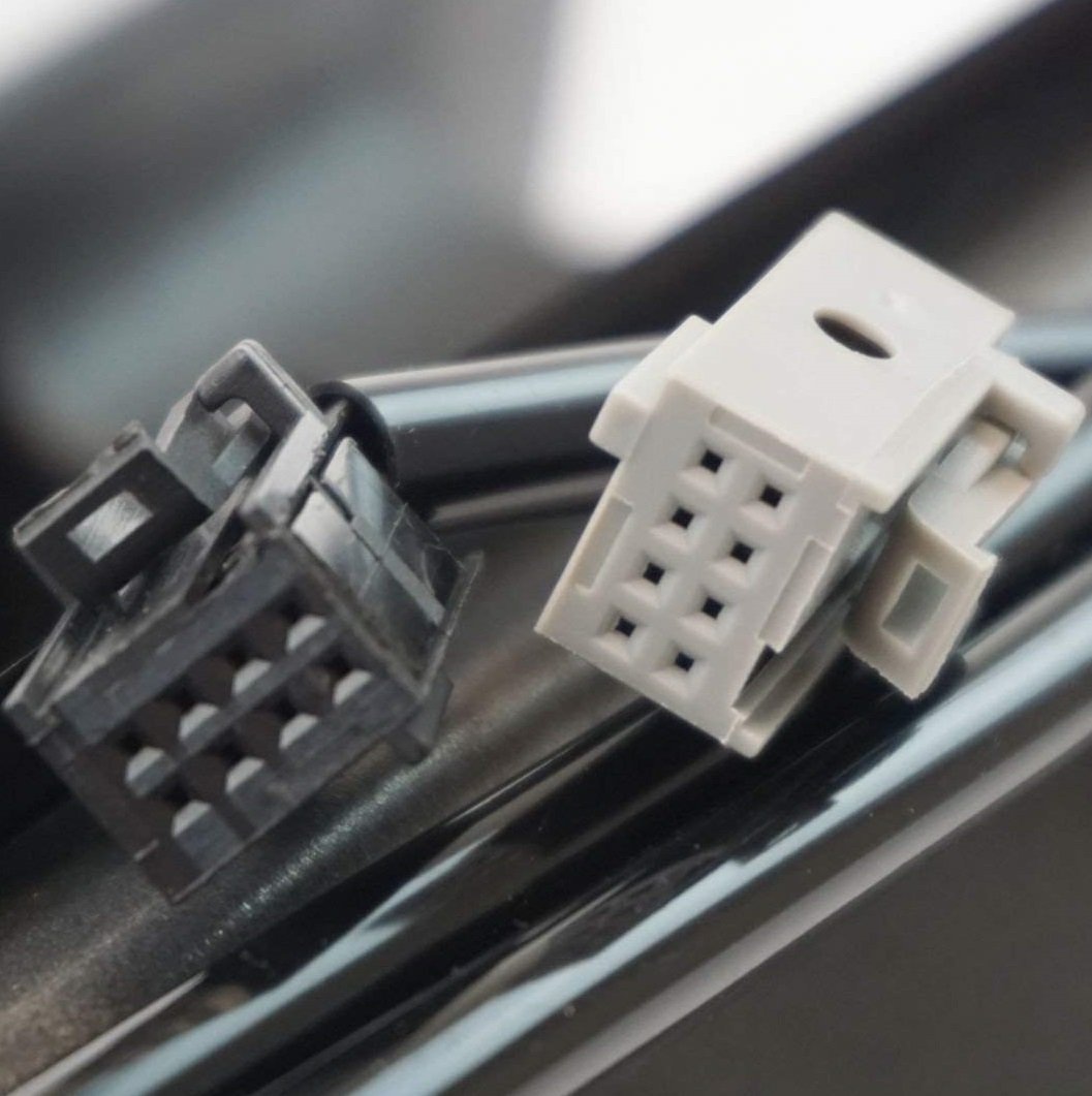 Driver Left Side Mirror Replacement Power Door Mirror Single Light Temperature Sensor fit Ram Promaster 1500, 2500, 3500, New Si