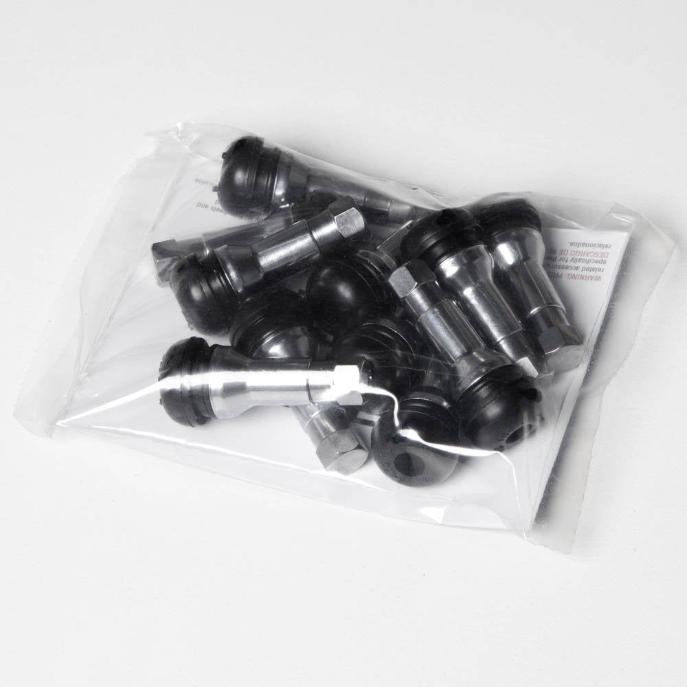 Circuit Performance Chrome Rubber Valve Stems Tr413 30Mm (12 Pieces)
