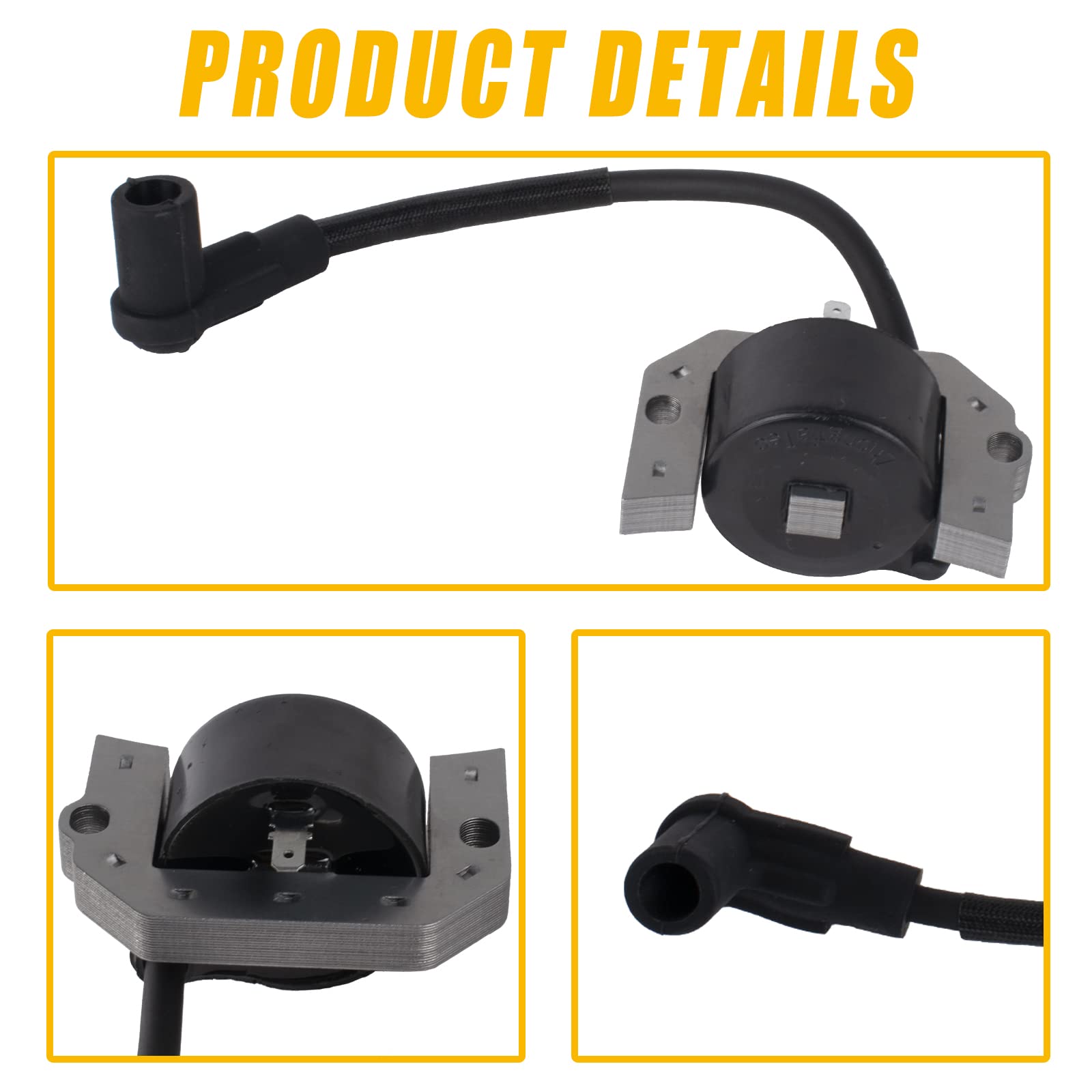 Boine 2Pcs Ignition Coil BE076 Compatible with Kawasaki FH Series Engines