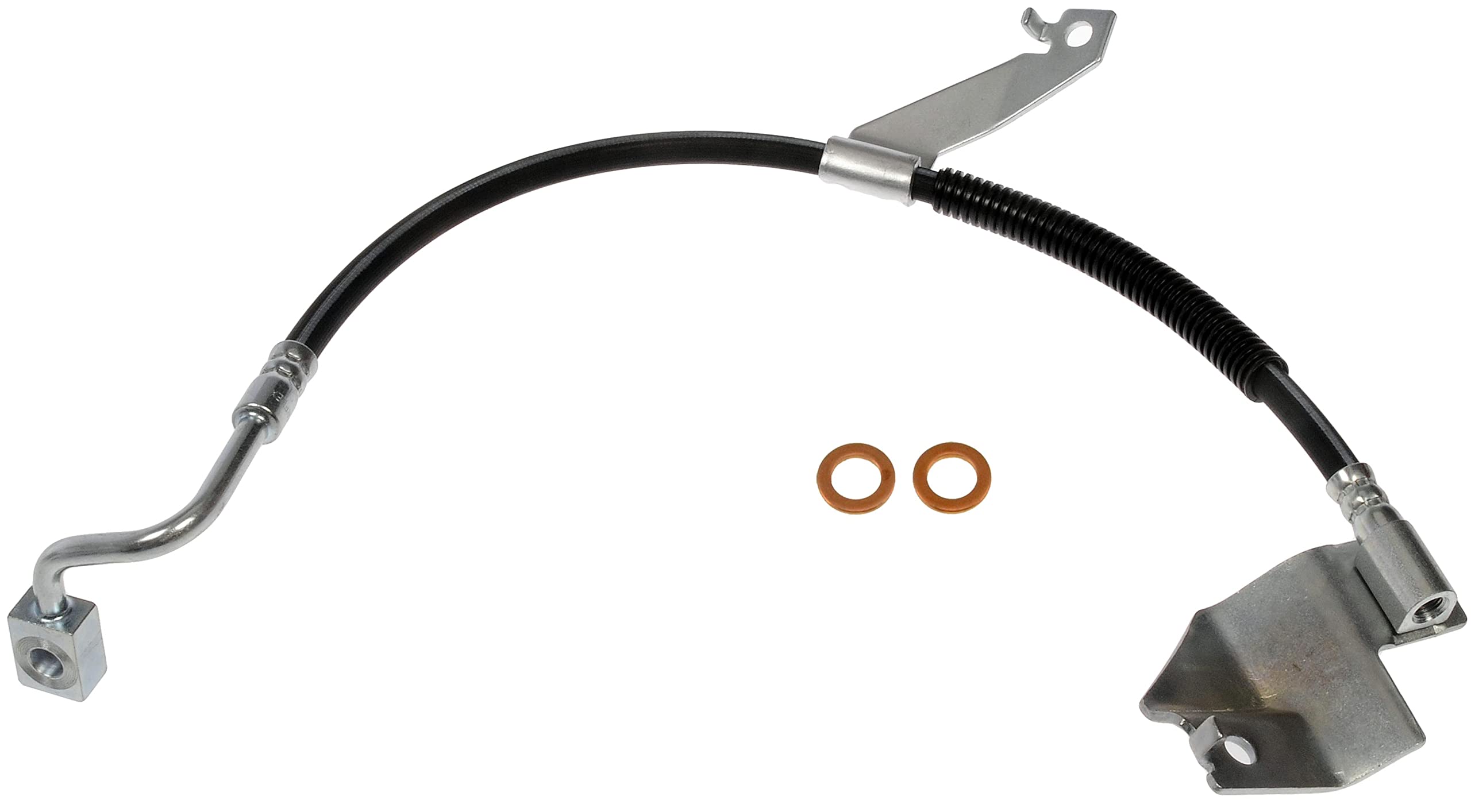 Dorman H381338 Front Driver Side Brake Hydraulic Hose Compatible With Select Ford / Lincoln Models