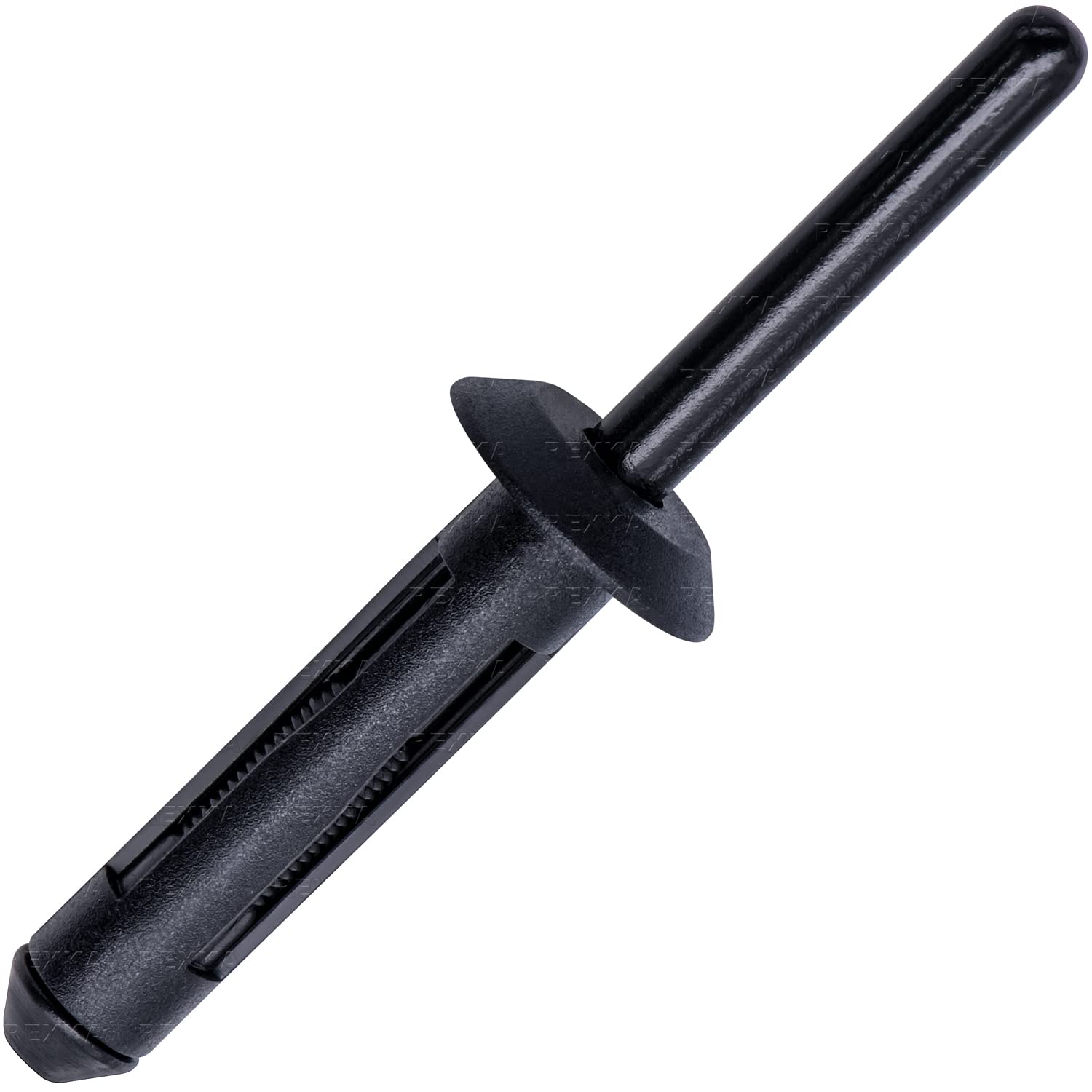 Rexka 50pcs Fender Flare Bumper Door Trim Plastic Rivet Retainer 1/4 Hole Compatible with Chrysler 6506007AA 07-20 Jeep Wrangler