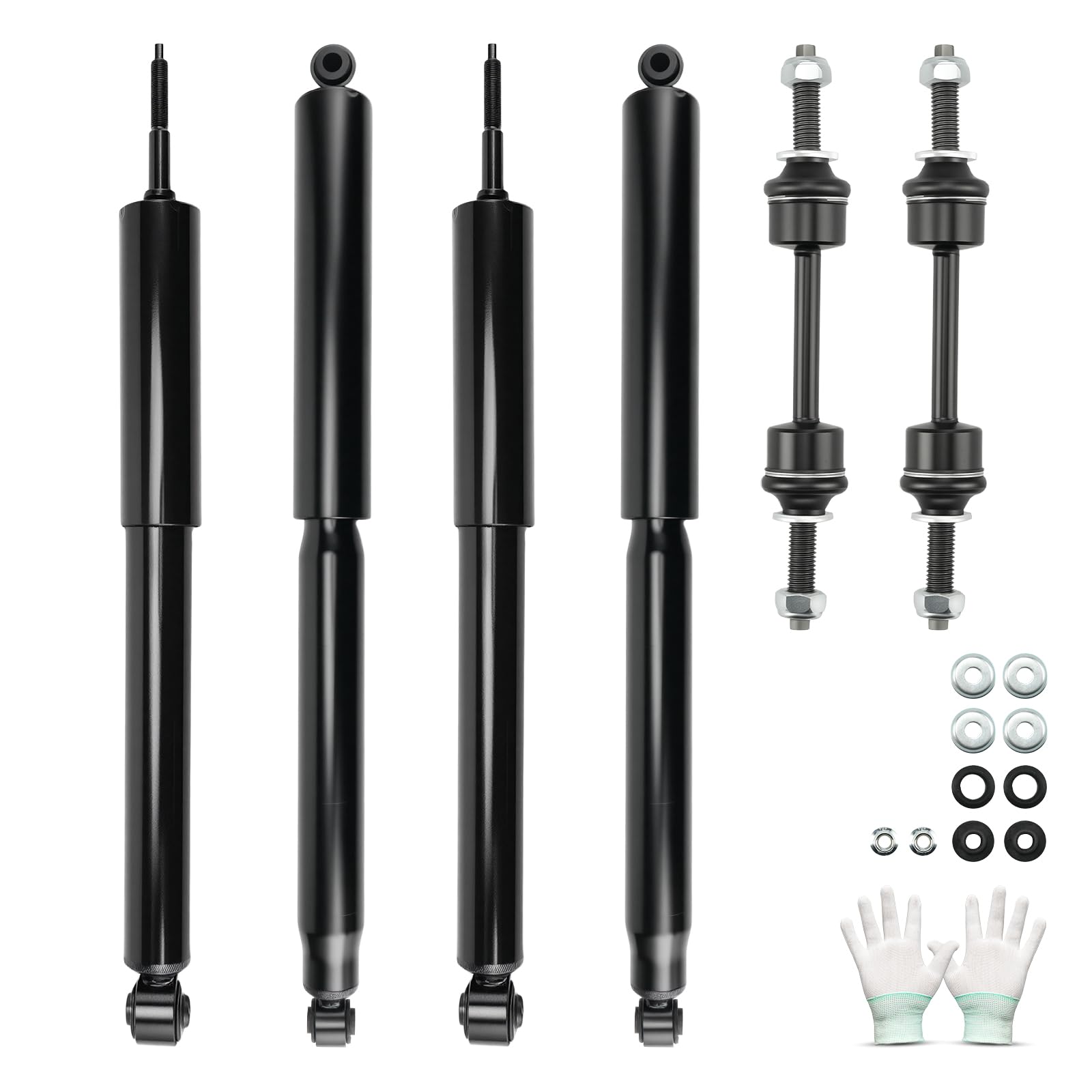 KAX Complete Strut Assembly & Shock Absorber 345070,911266,K750362 for Ford F-250 Super Duty 2010-2016,Ford F-350 Super Duty 201