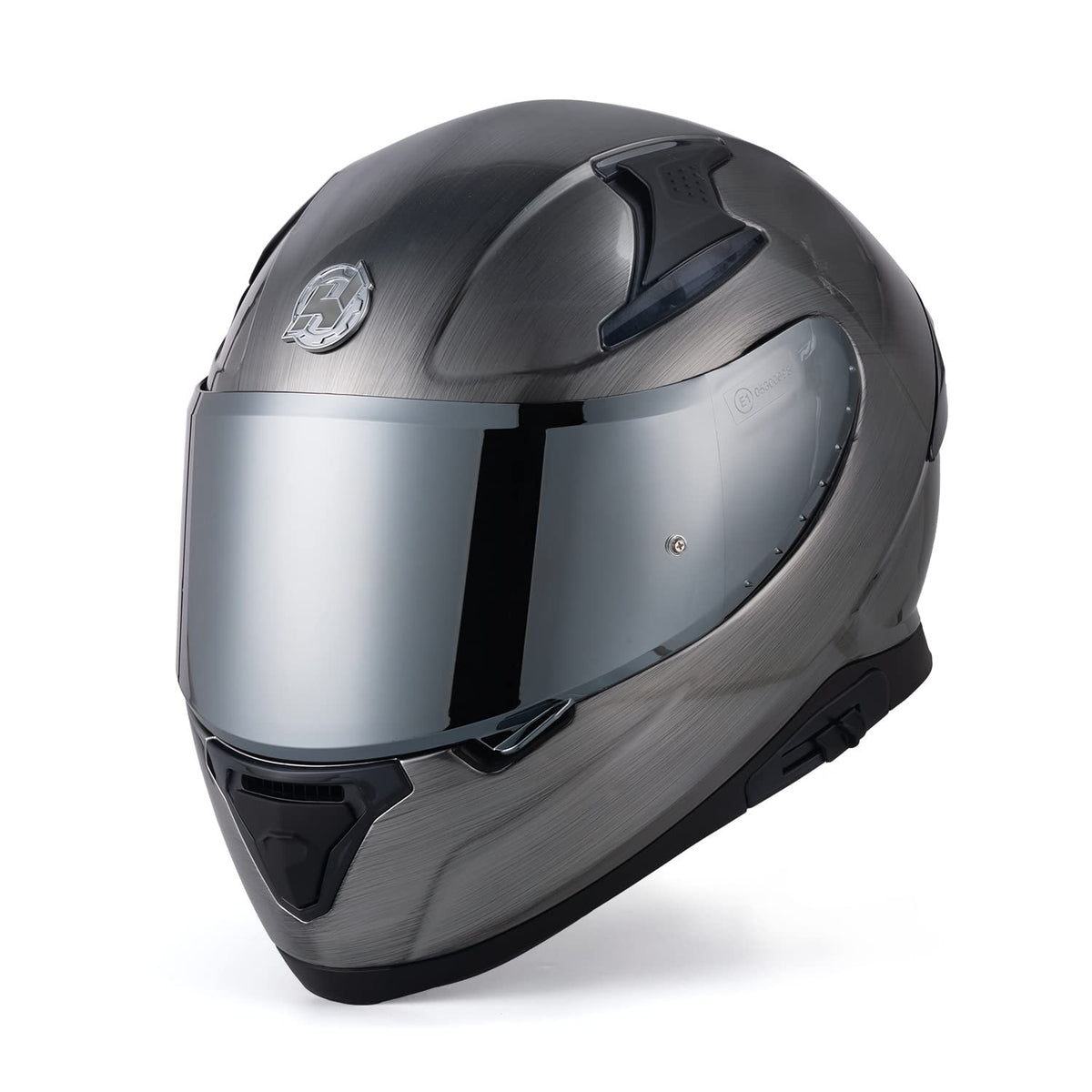 HAX Full Face Motorcycle DOT Approved Helmet with Dual Rear Wing and Pinlock Ready - Lightweight and Durable Motorbike Street Bi