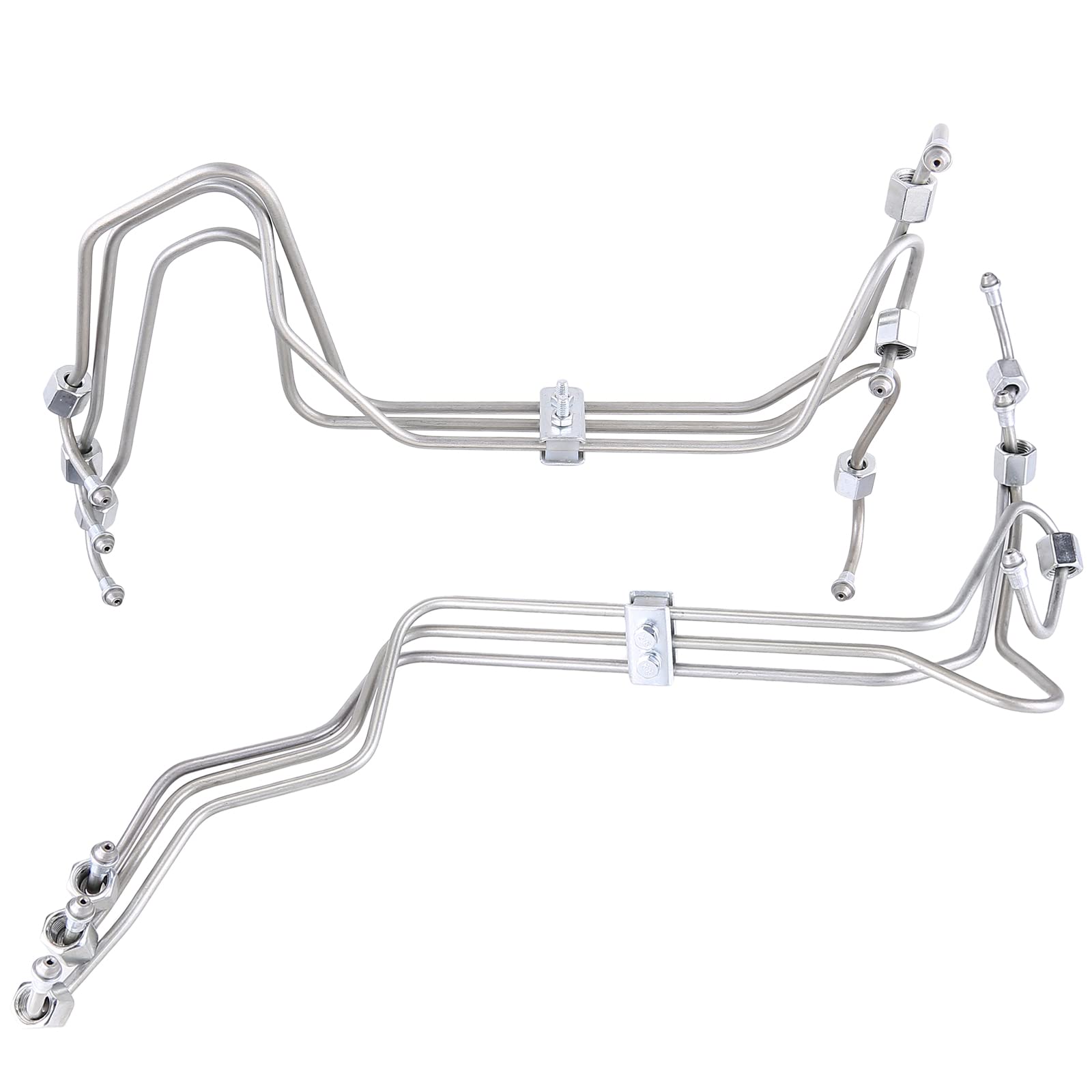 Vorally 6Pcs Fuel Injector Lines Replacement For 1994-1998 Dodge Cummins 5.9L Diesel 12V 5.9 Injector Lines 3925805 3925806 3925807 3925808 3925809 Injector 12 Valve Fuel Lines Diesel Fuel Lines